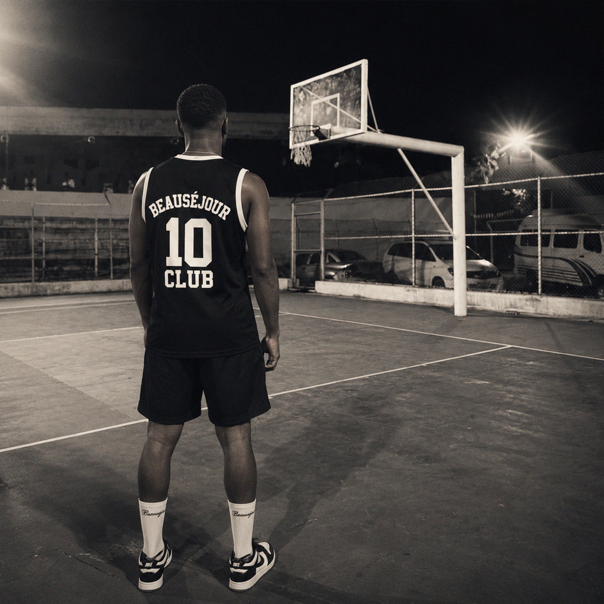 Maillot de Basketball « 10 Club » Noir – Beauséjour Basketball Club®