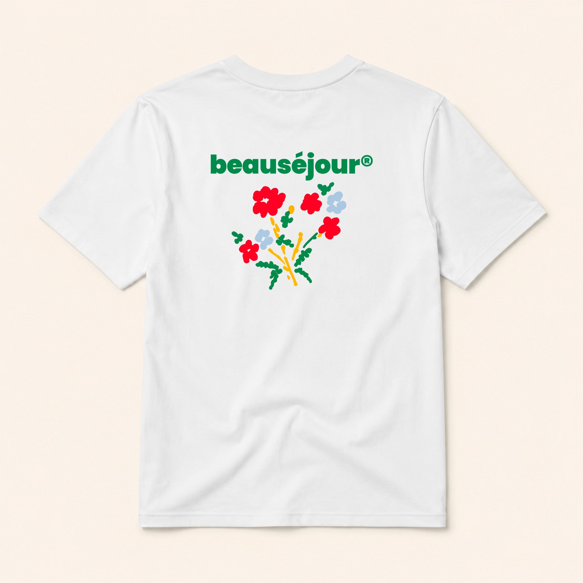 T-Shirt fleur.