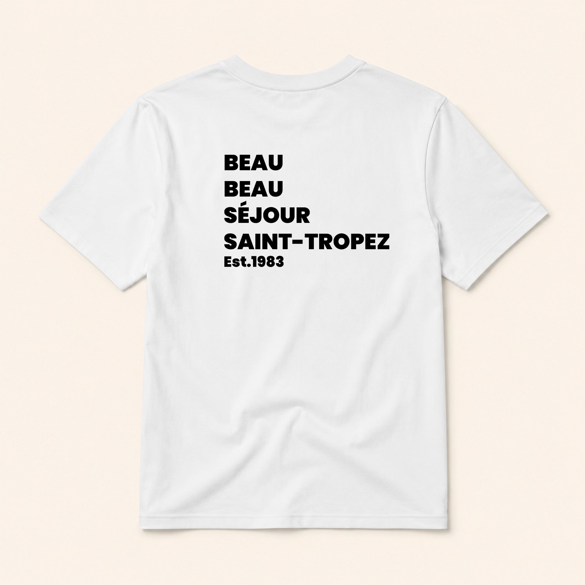 T-Shirt Beau Beau séjour Saint-Tropez Femme
