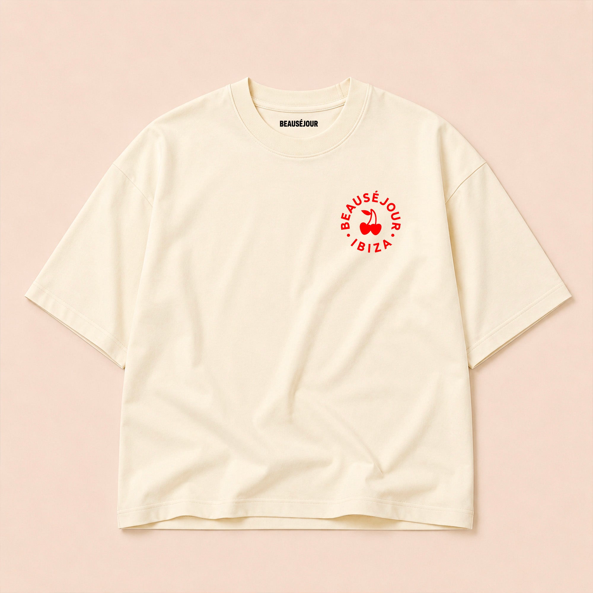T-Shirt boxy Ibiza Cercle