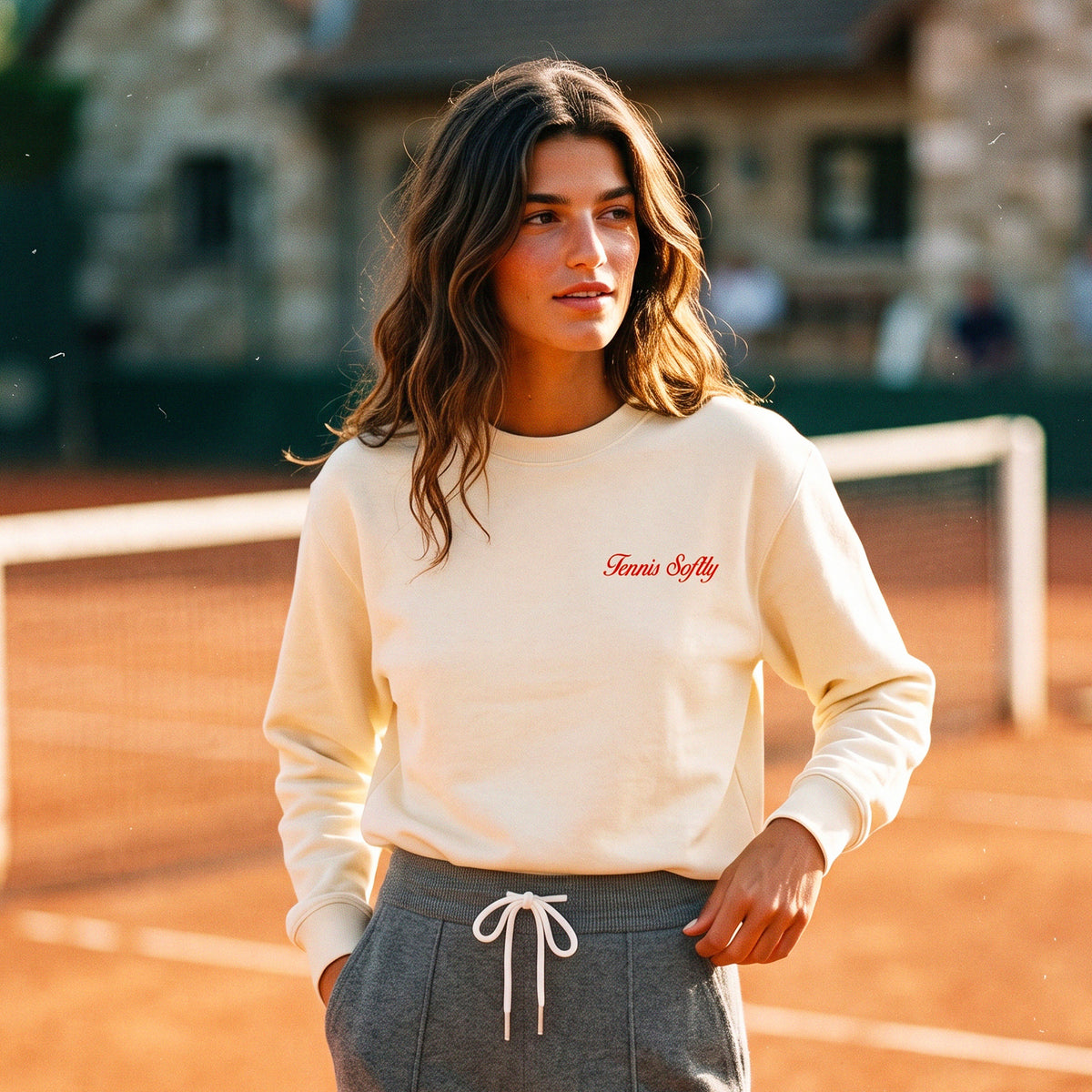 Sweatshirt Tennis Femme