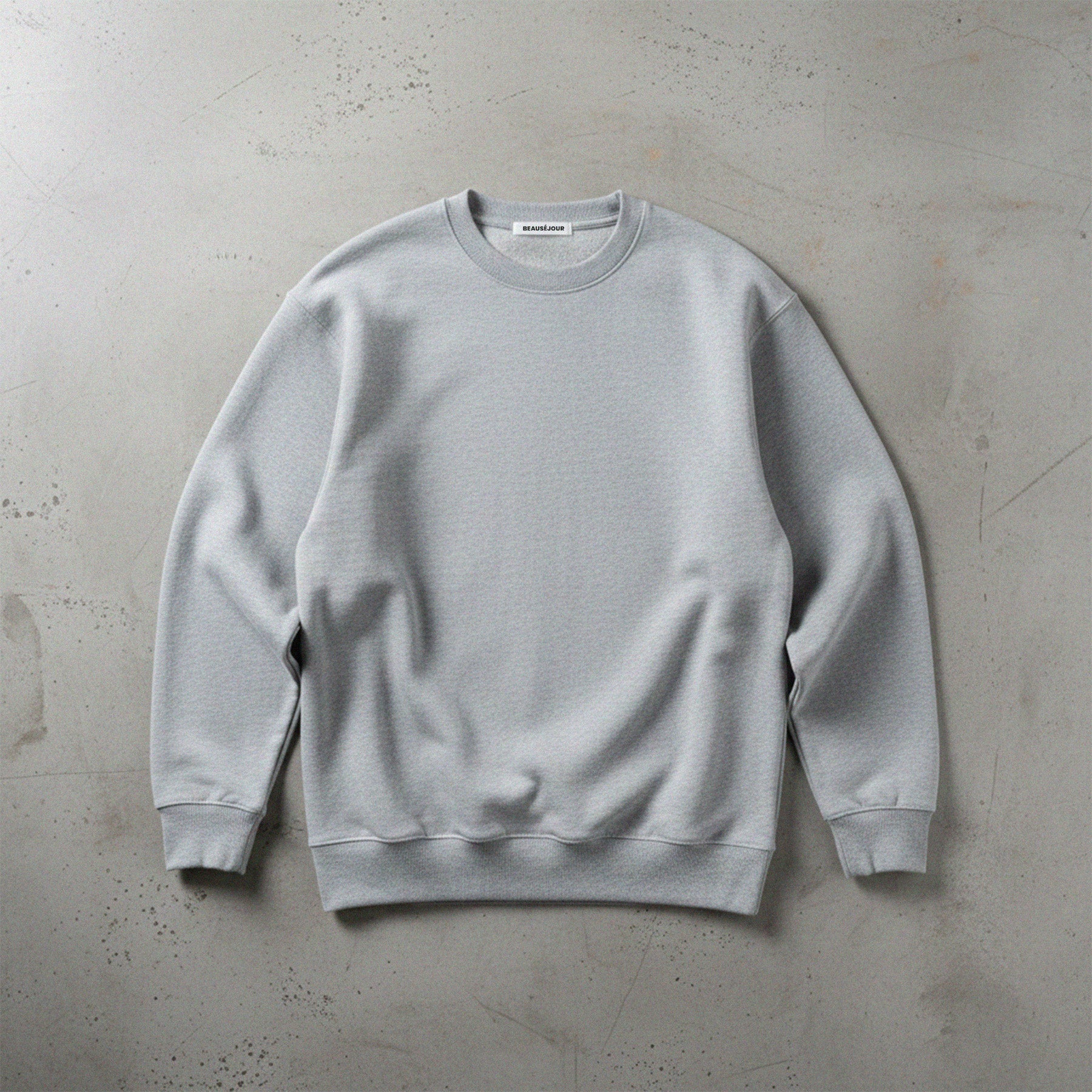 sweathirt col rond, sweatshirt homme, sweat homme, sweat gris, sweat col rond homme, sweatshirt