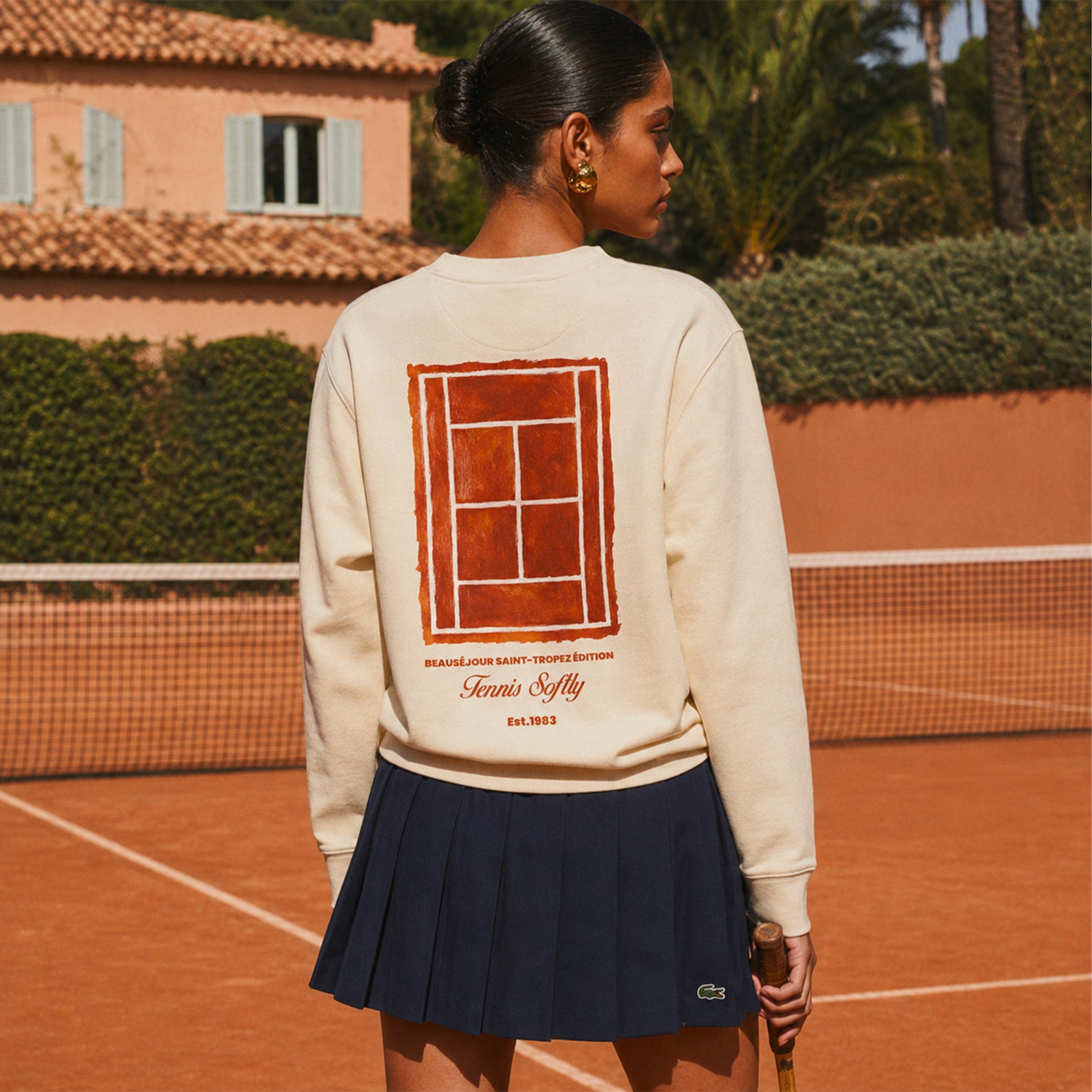 Sweatshirt Tennis Femme