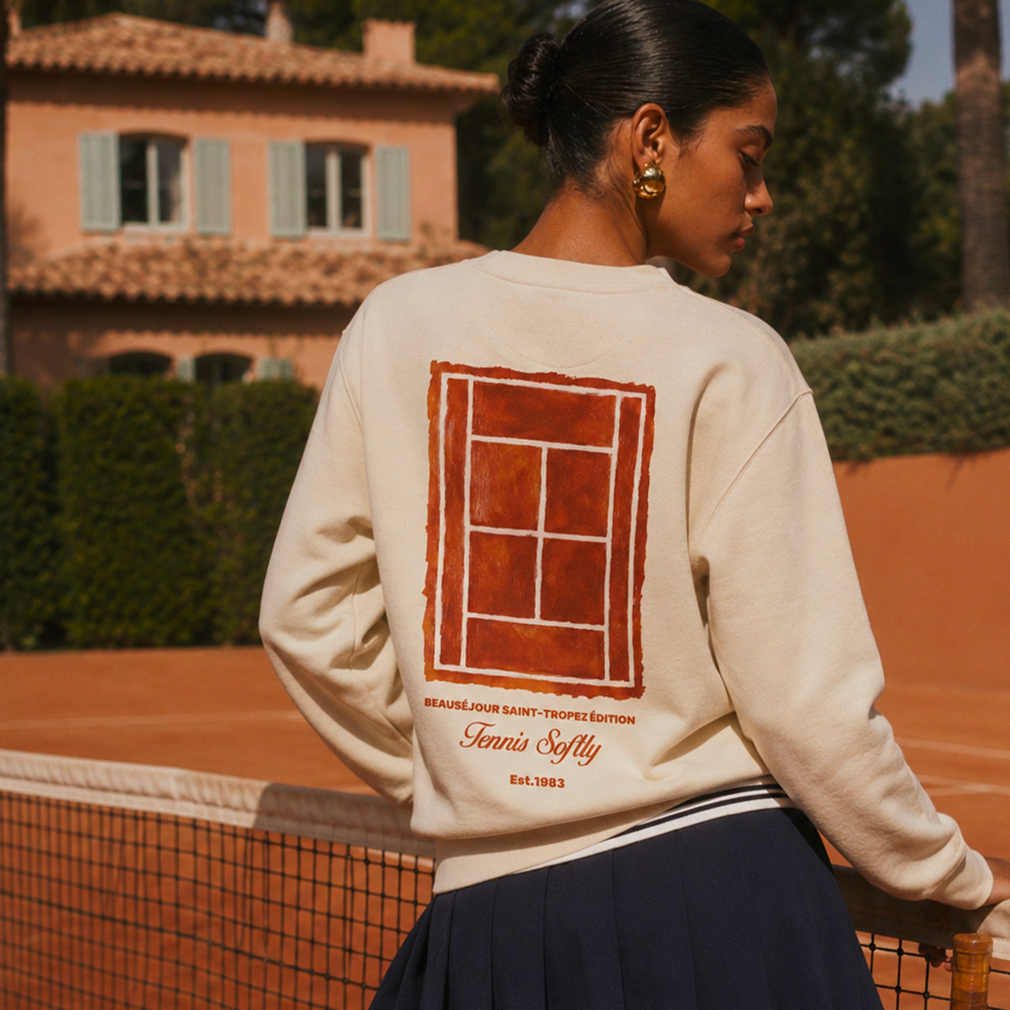 Sweatshirt Tennis Femme