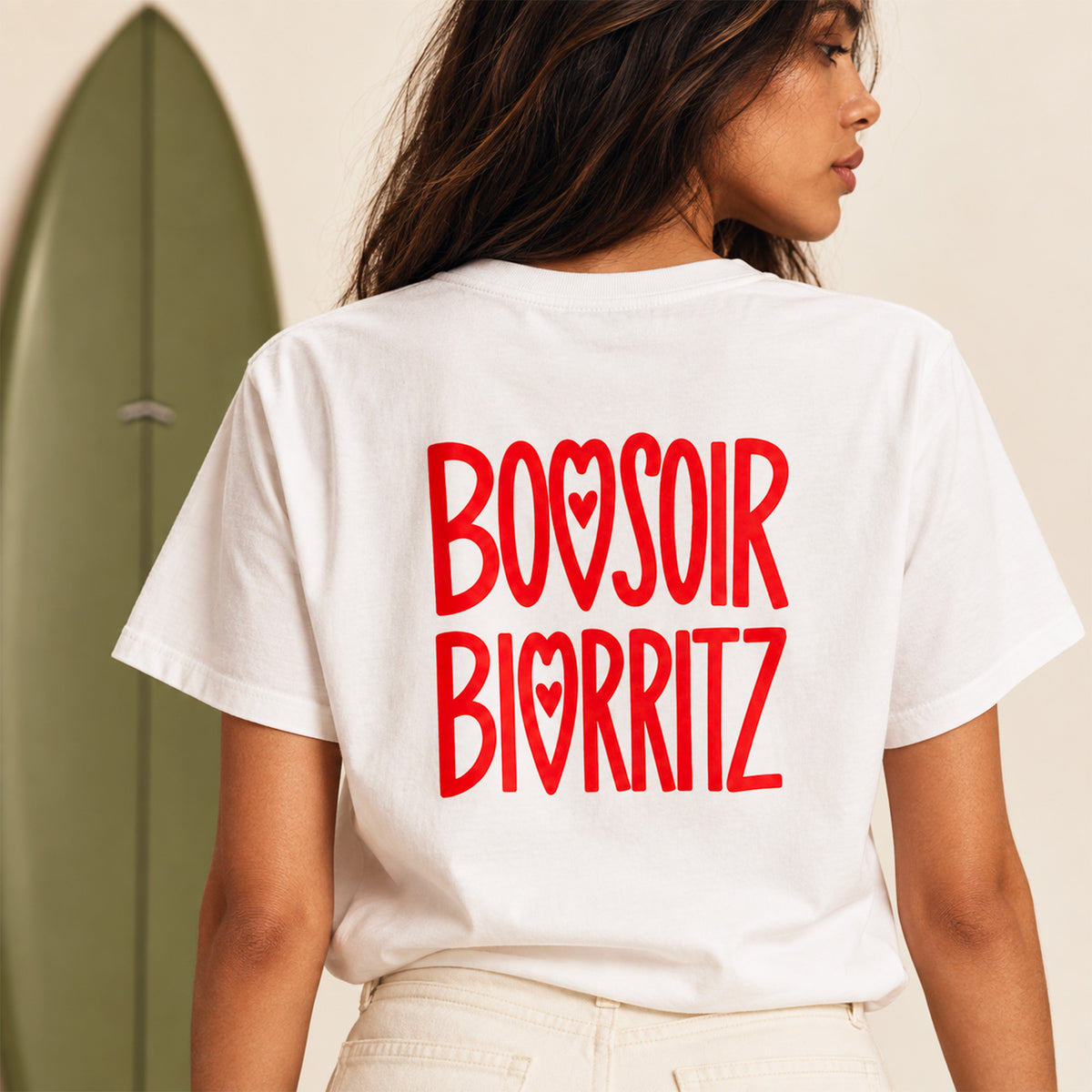 TShirt Bonsoir Biarritz