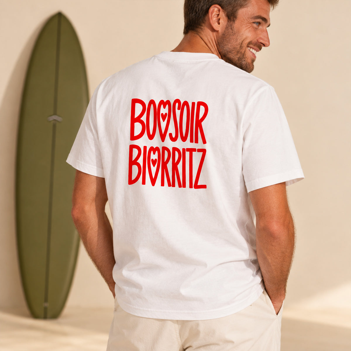 TShirt Bonsoir Biarritz
