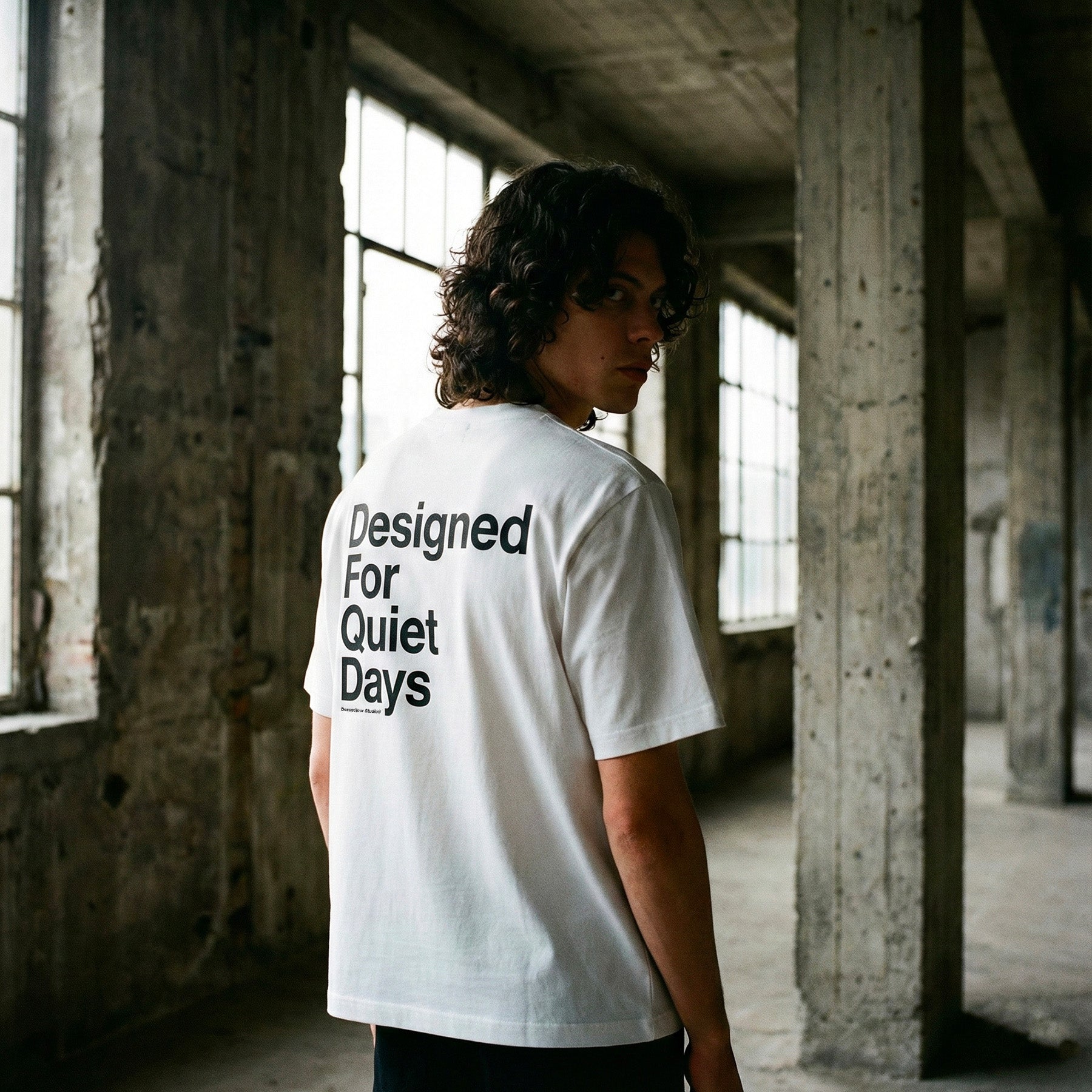 T-Shirt Designed for Quiet Days