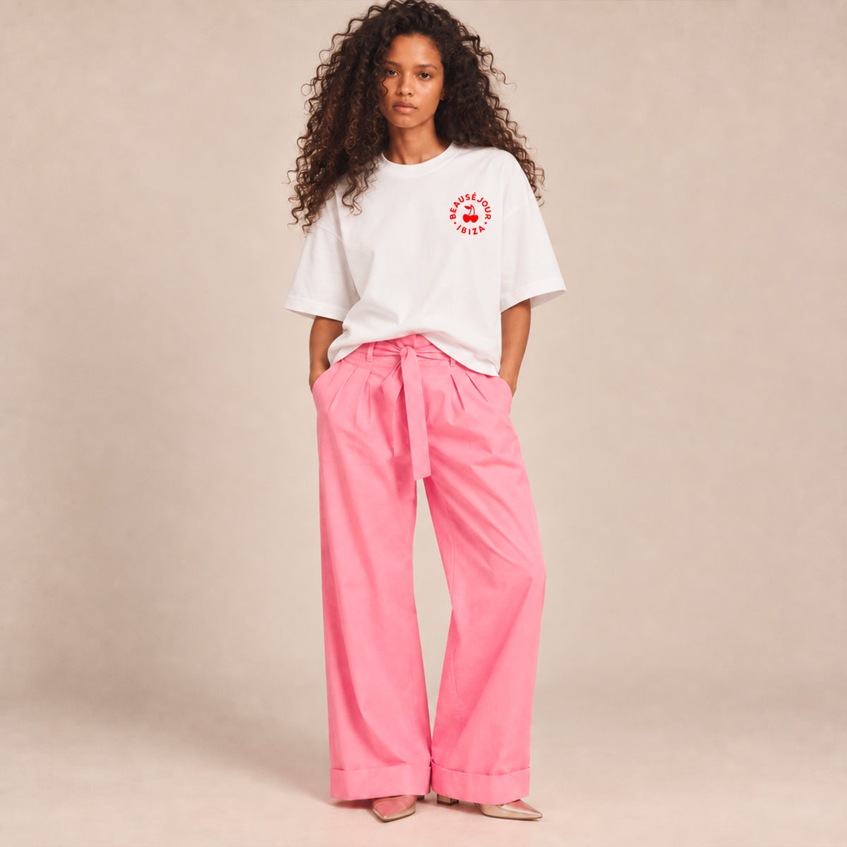 Ibiza Circle Boxy T-Shirt