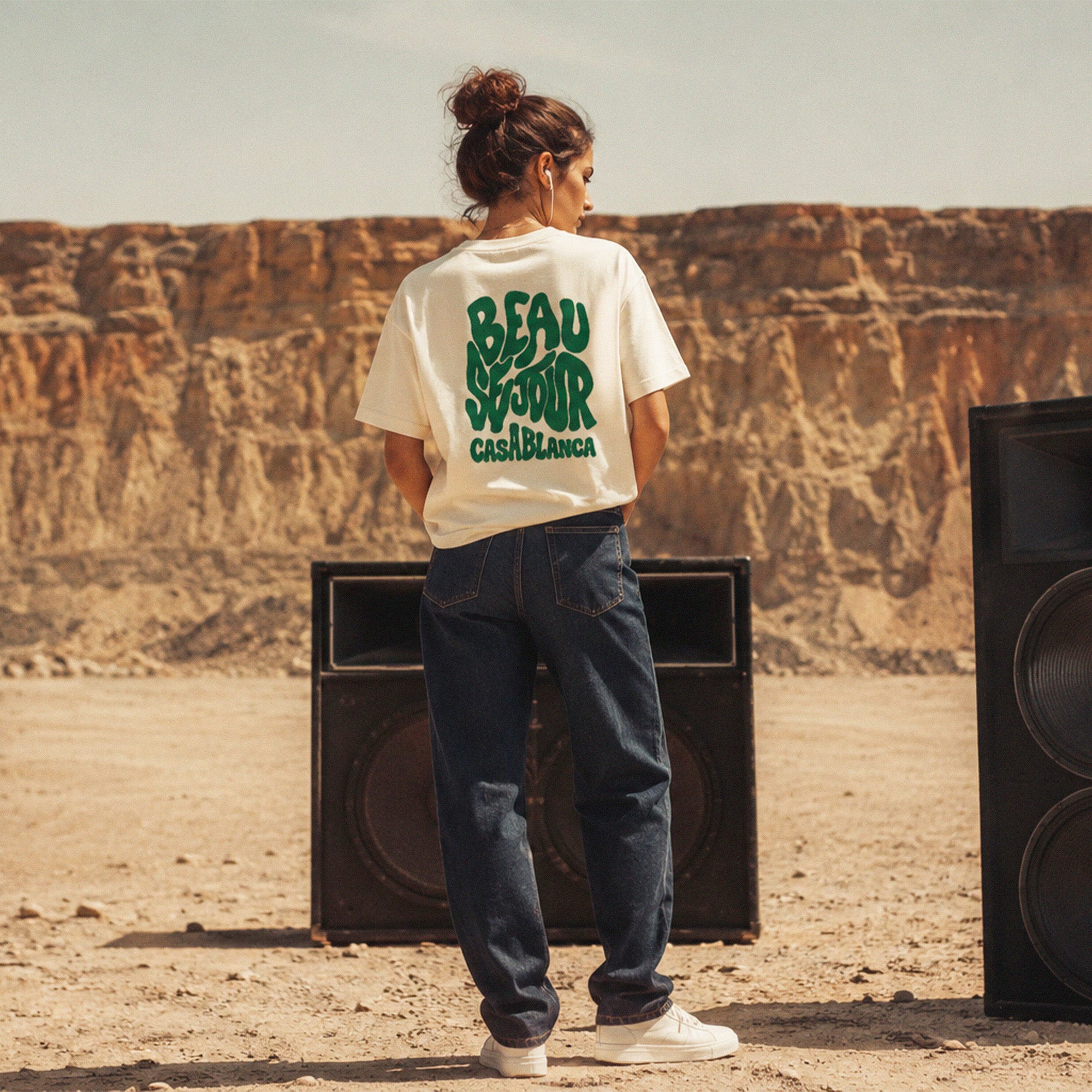 T-Shirt boxy Casablanca