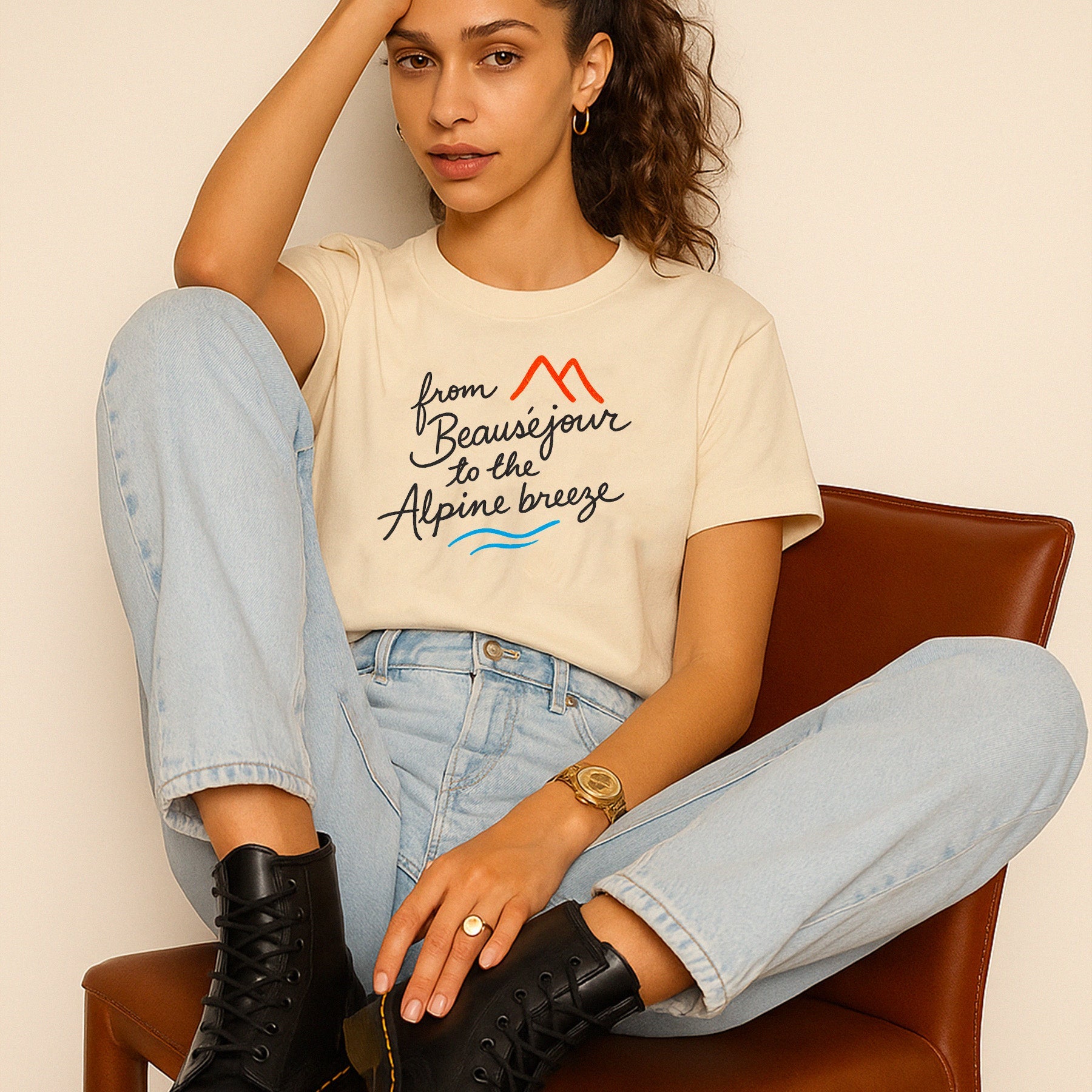 T-Shirt alpine breeze Beauséjour France