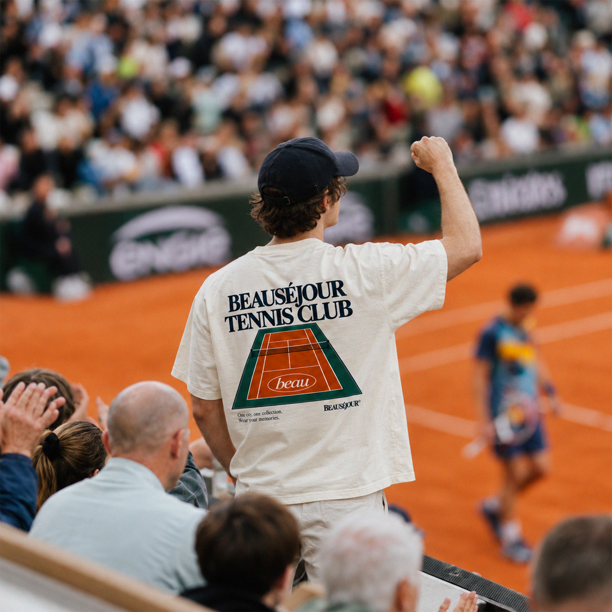 T-shirt Boxy Tennis French