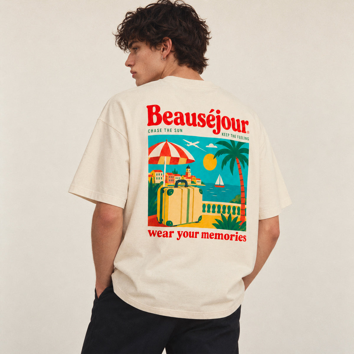 Boxy T-shirt Wear Your Memories