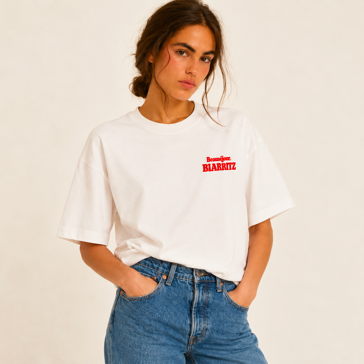 TShirt Biarritz Illustration