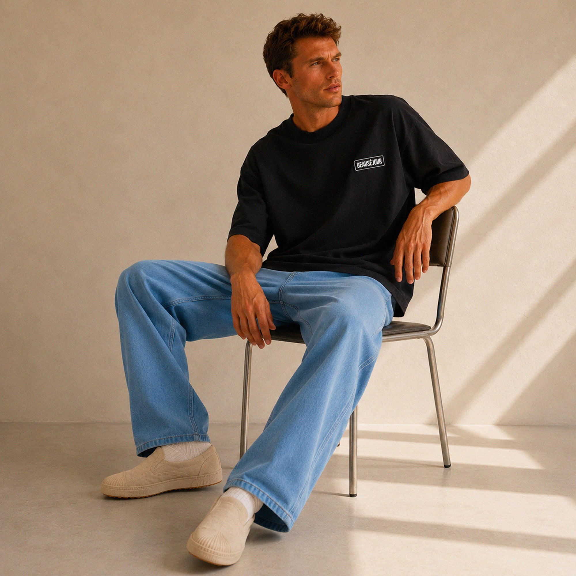 T-shirt basique Beauséjour, choix de matière et de coupe