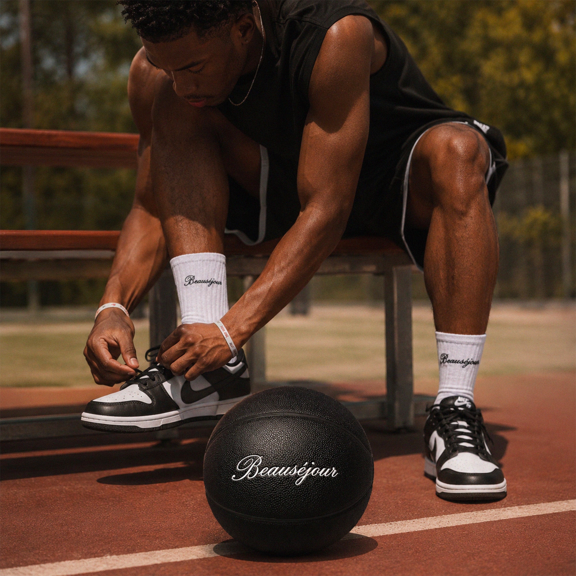Ballon de Basketball Noir – Beauséjour Basketball Club®