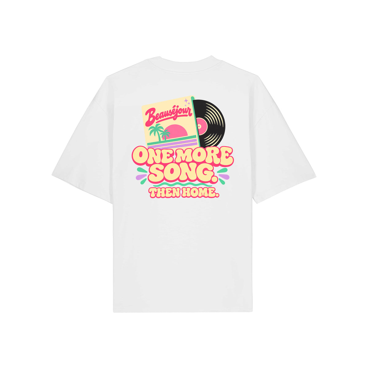 T-shirt Boxy One more song