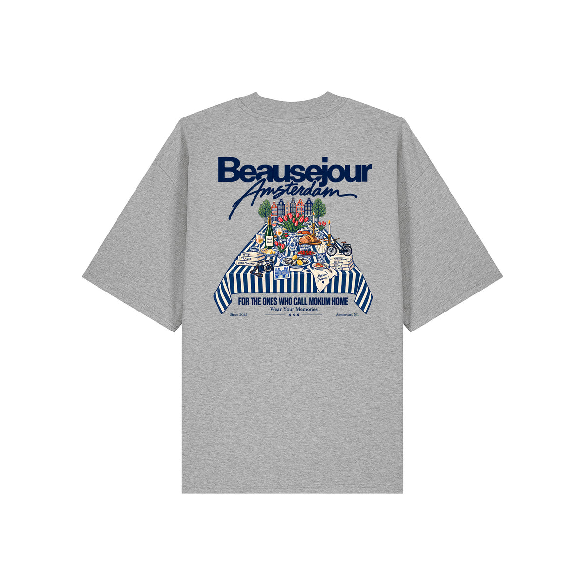 T-shirt Boxy for the ones who call Mokum