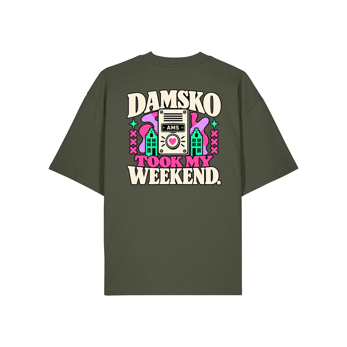 T-shirt Boxy Damsko