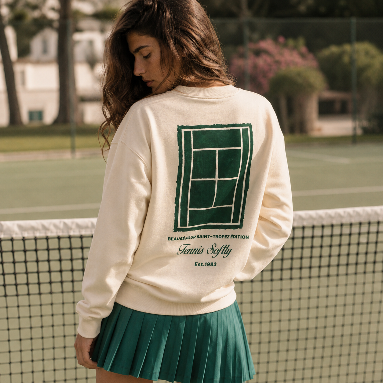 Sweatshirt Tennis Femme