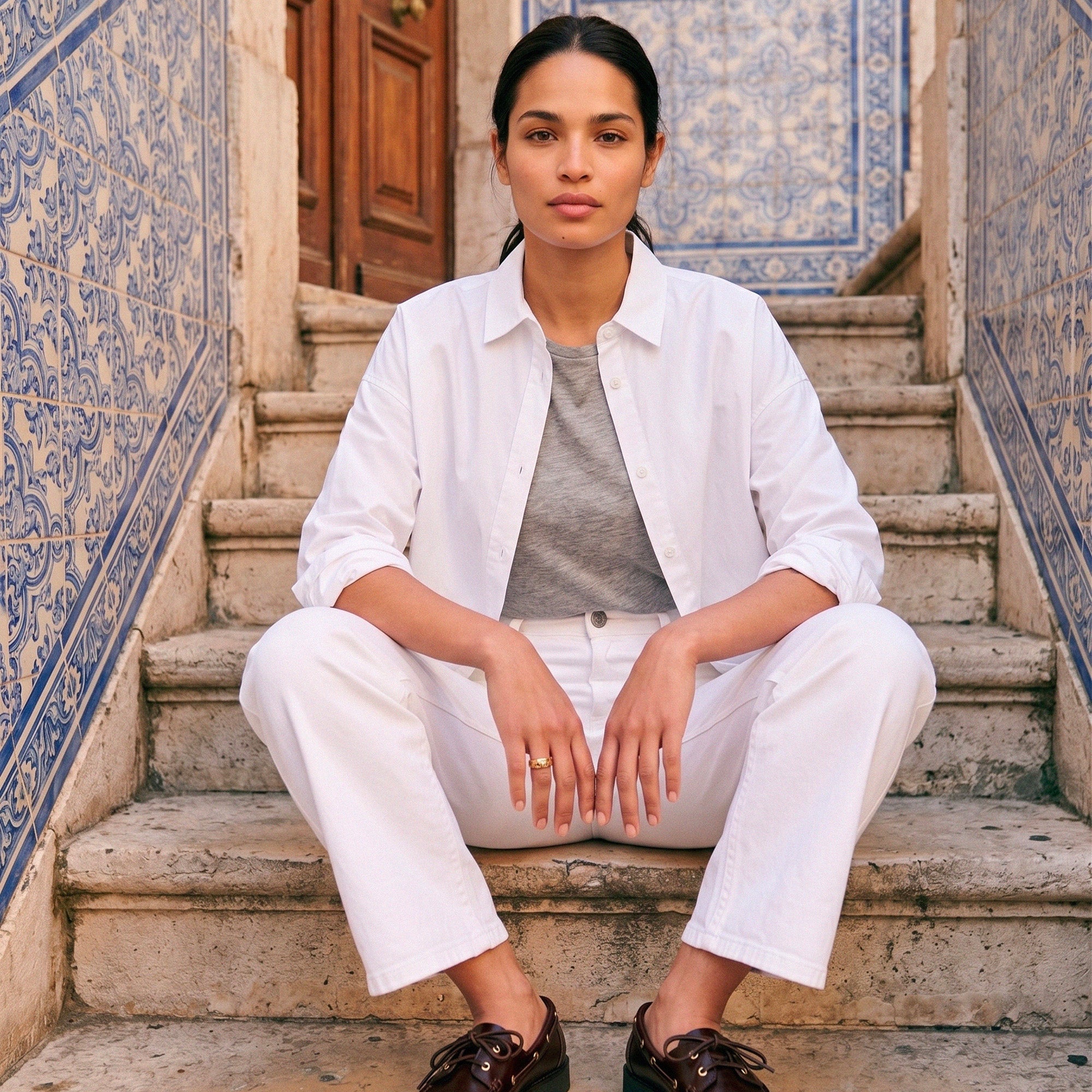Chemise blanche Lisbonne