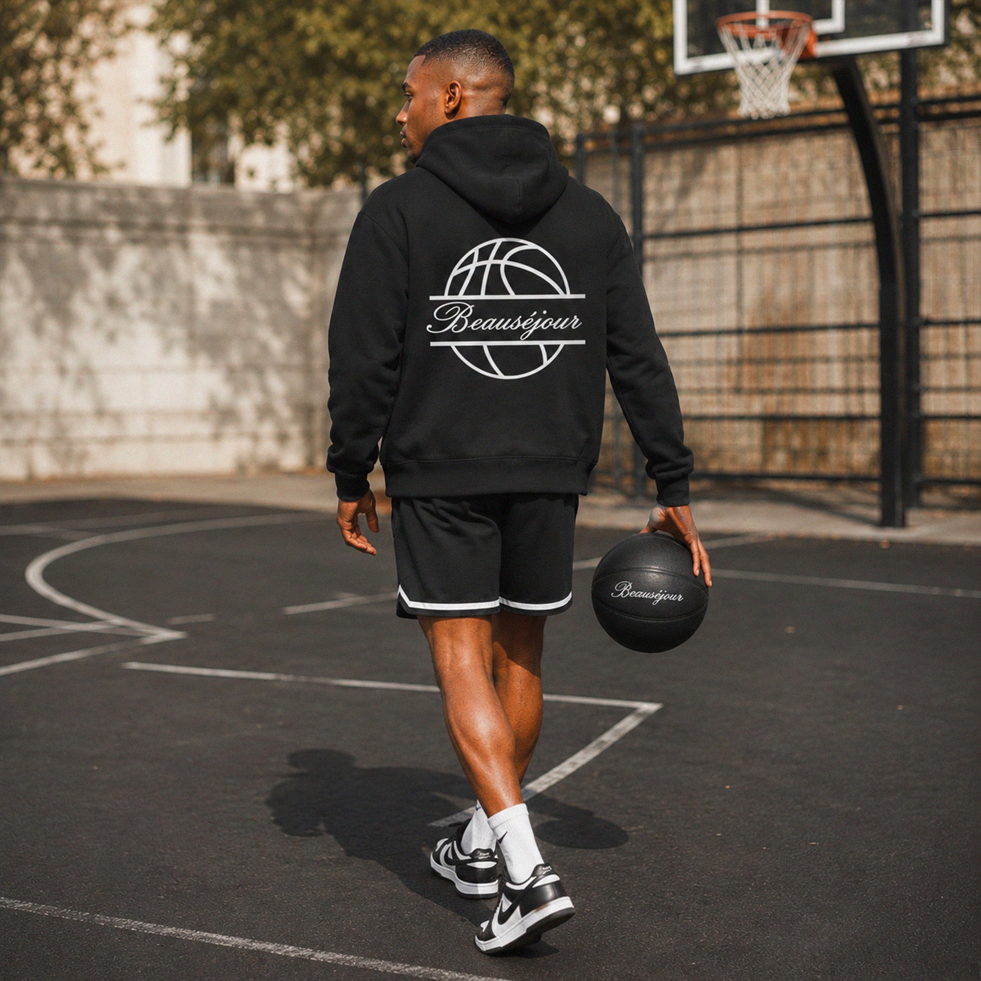 Hoodie « Est. 2024 » Noir – Beauséjour Basketball Club®