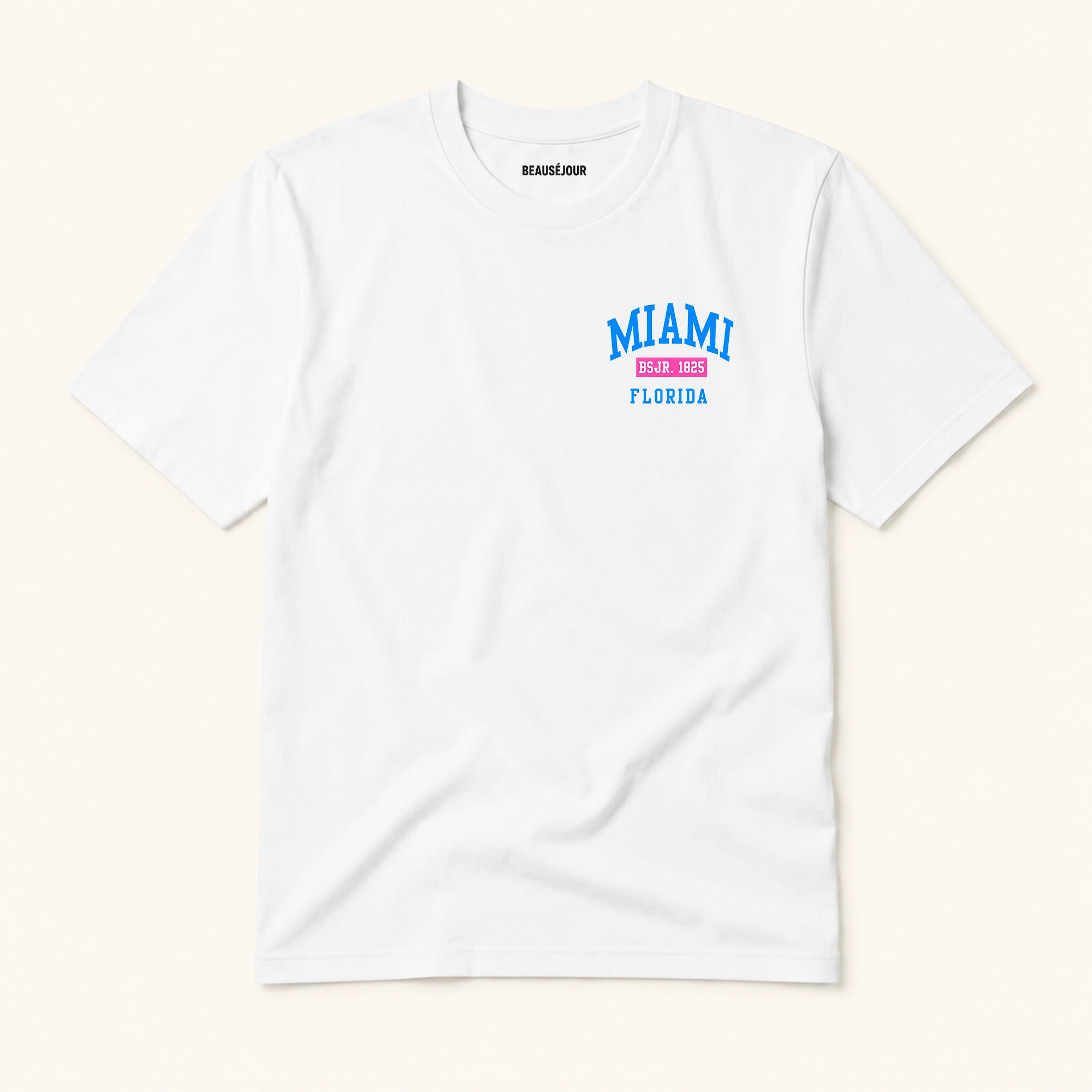 Miami White T-Shirt