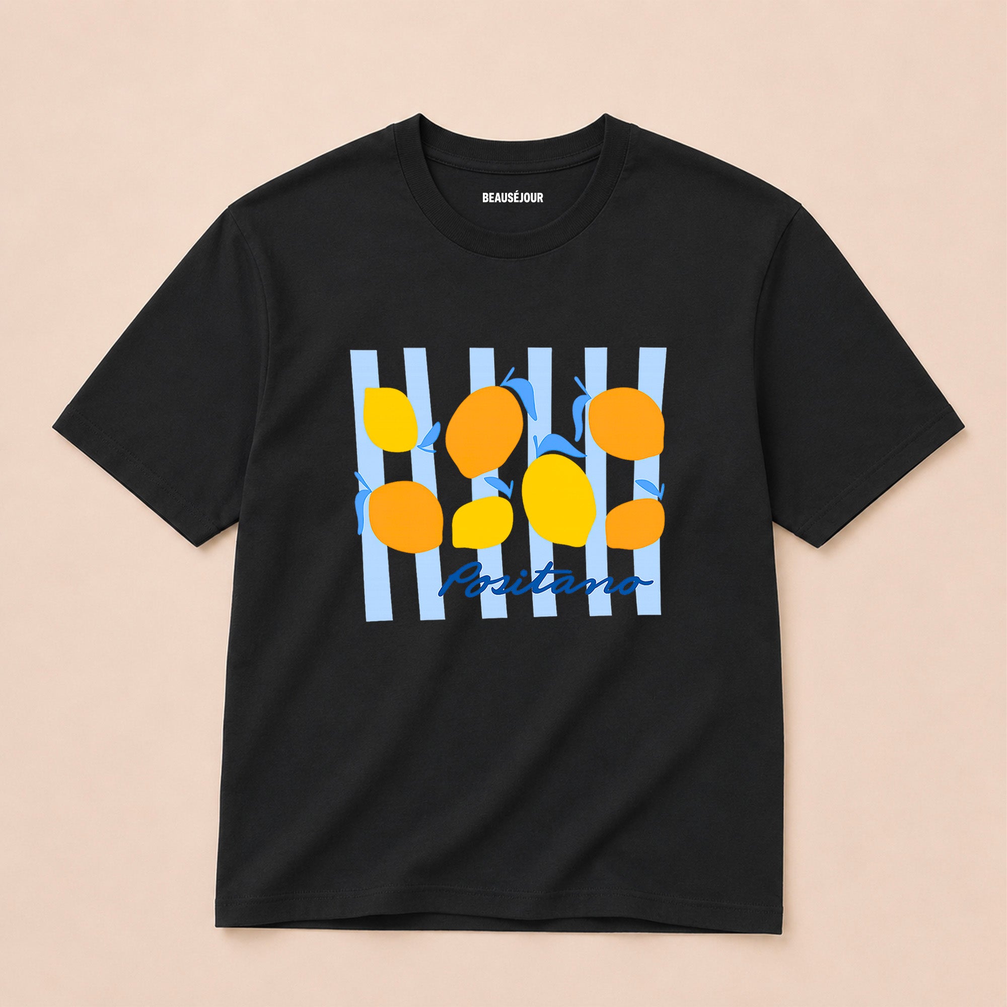 Black Positano T-Shirt 