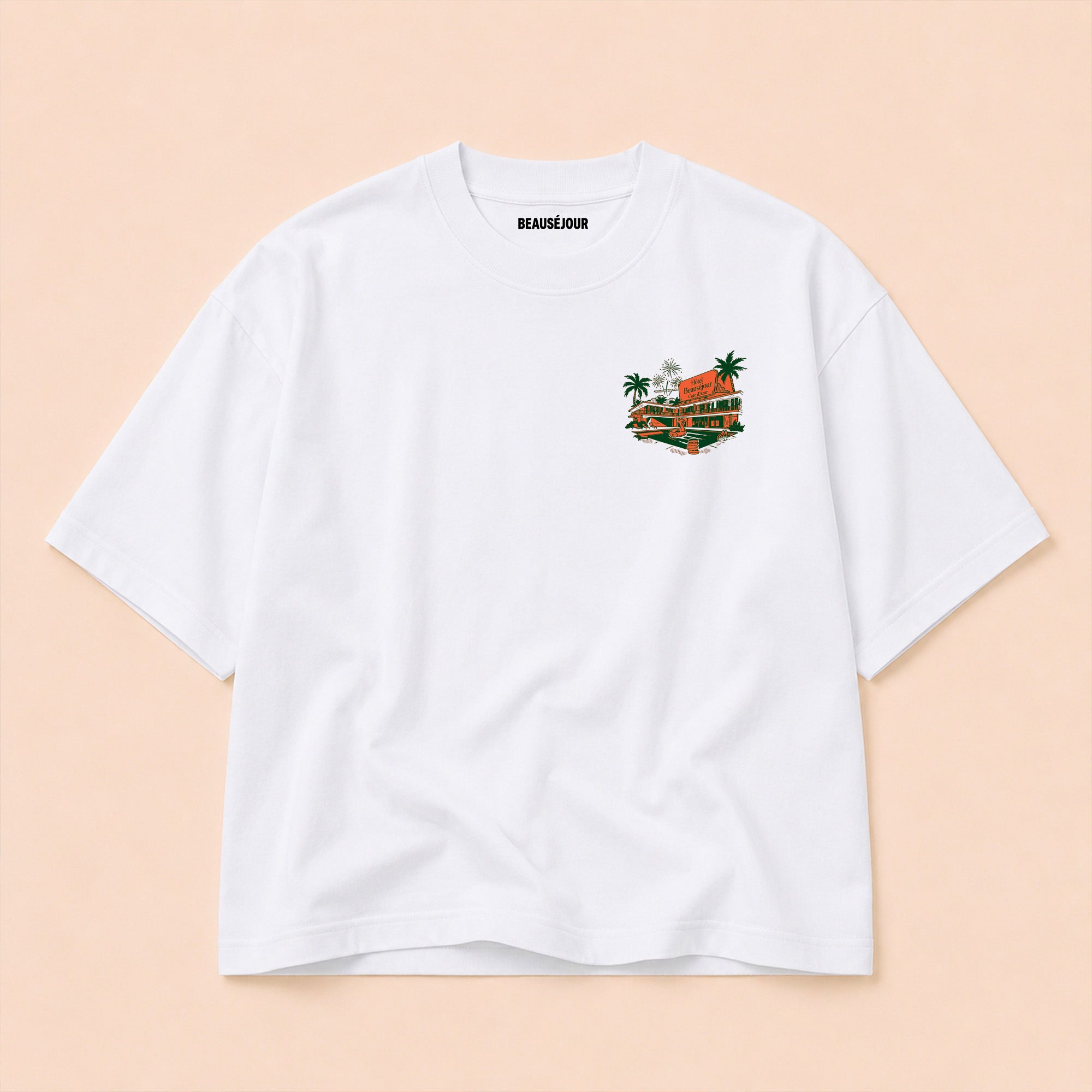 T-shirt Boxy « Hôtel Beauséjour »