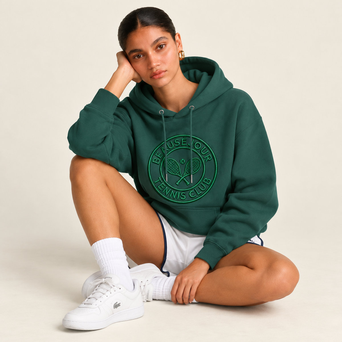 Hoodie Tennis club brodé