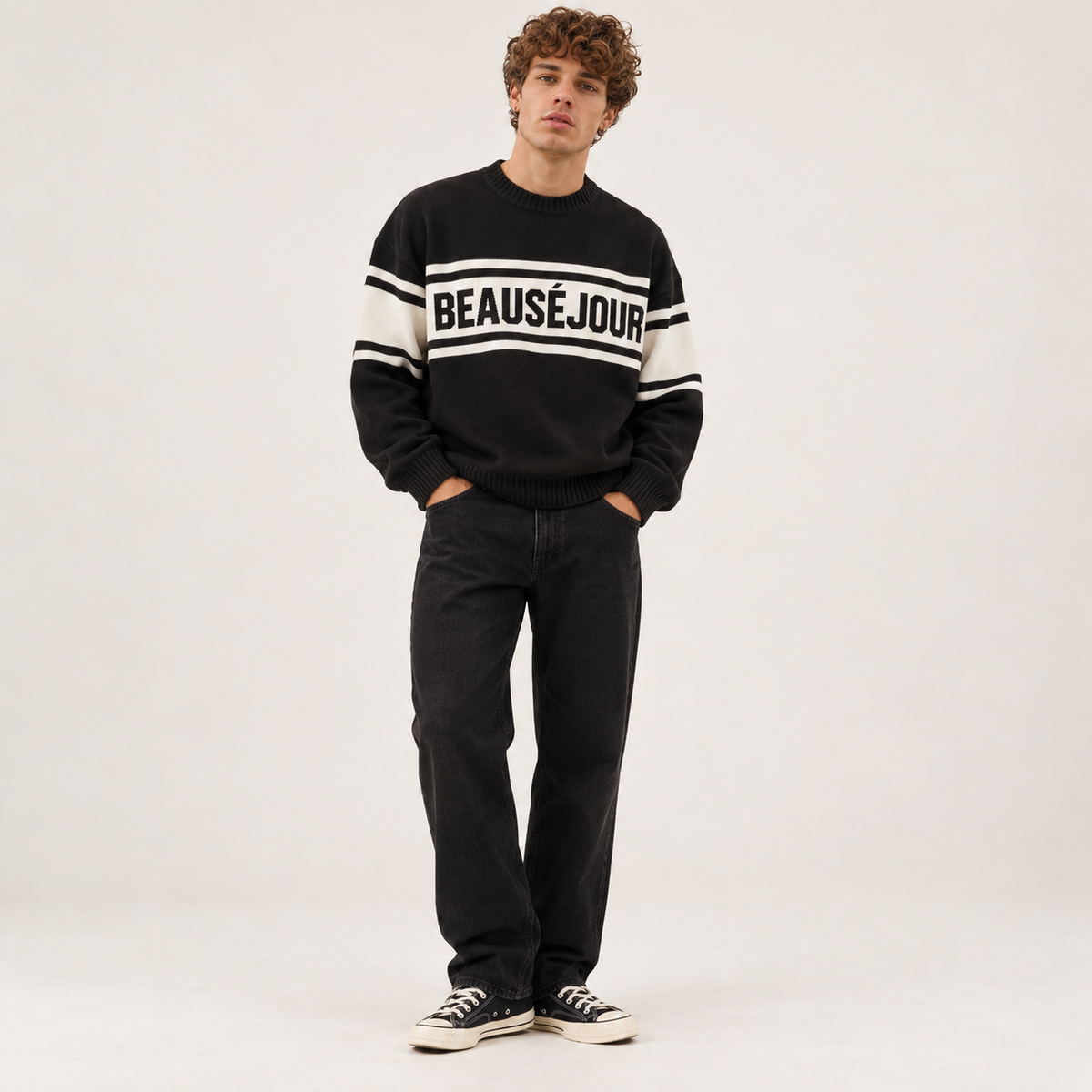Pull Jacquard Beauséjour