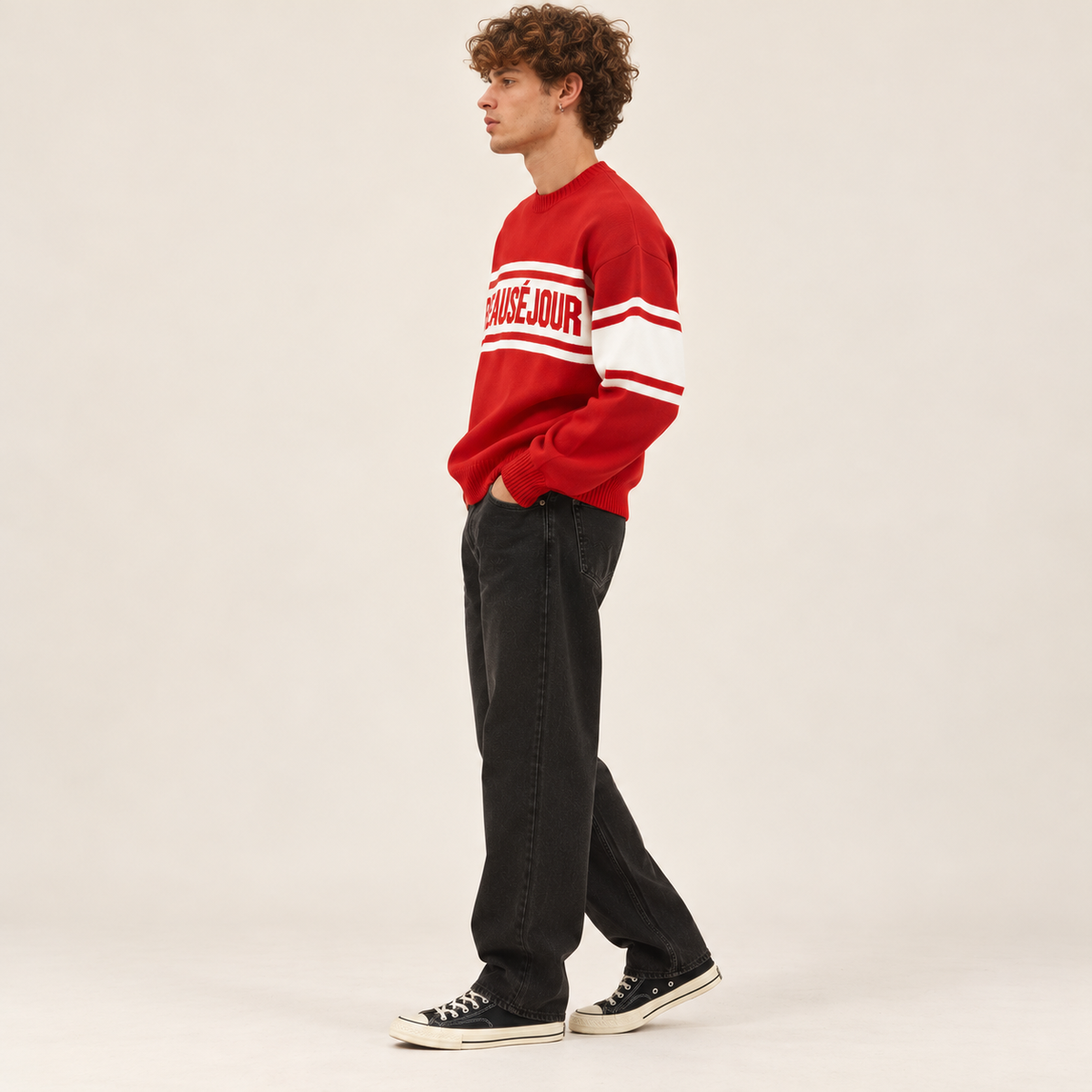 Pull Jacquard Beauséjour