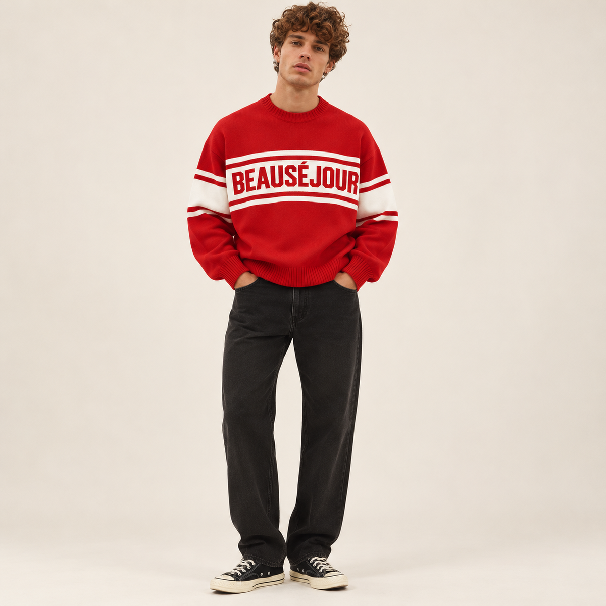 Pull Jacquard Beauséjour