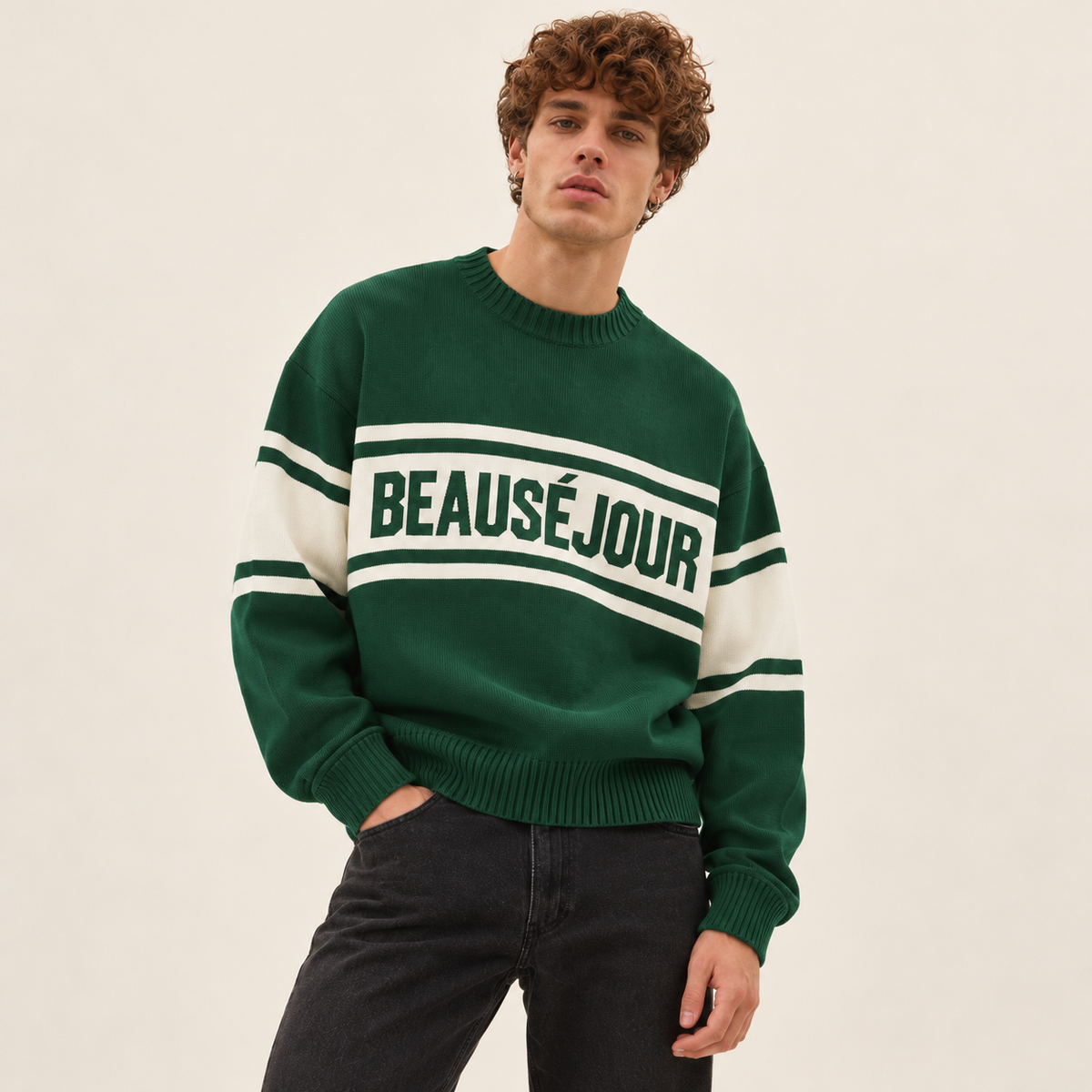 Pull Jacquard Beauséjour