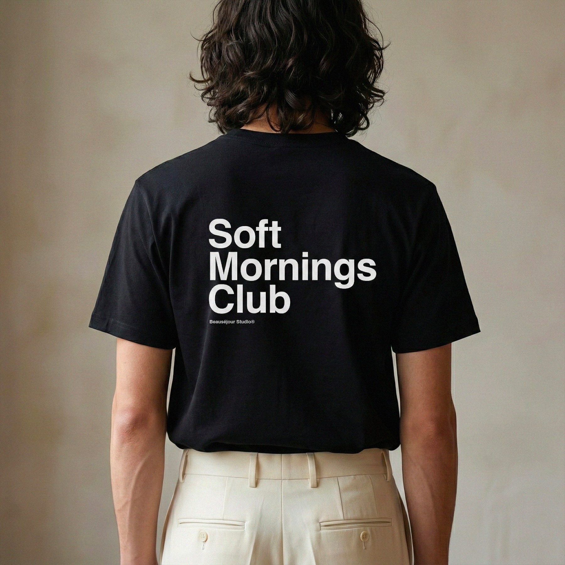 T-Shirt Soft Mornings Club