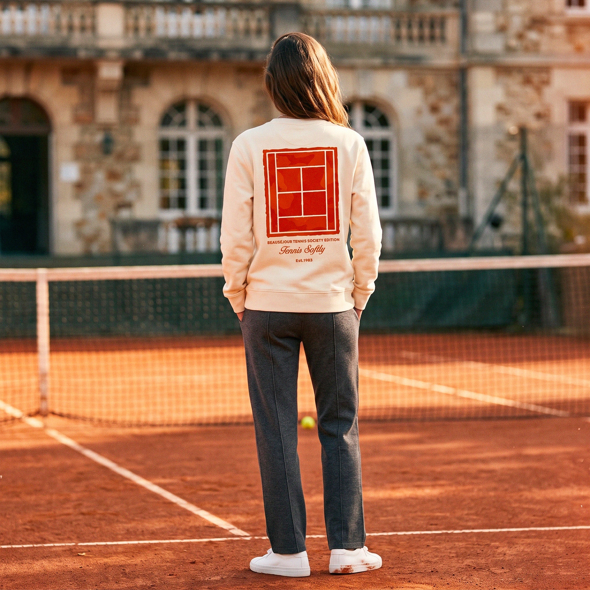 Sweatshirt Tennis Femme