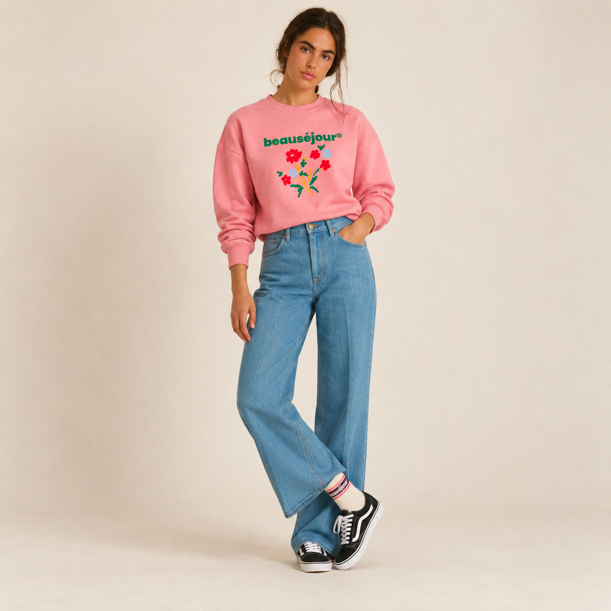 Sweatshirt Flowers Canyon