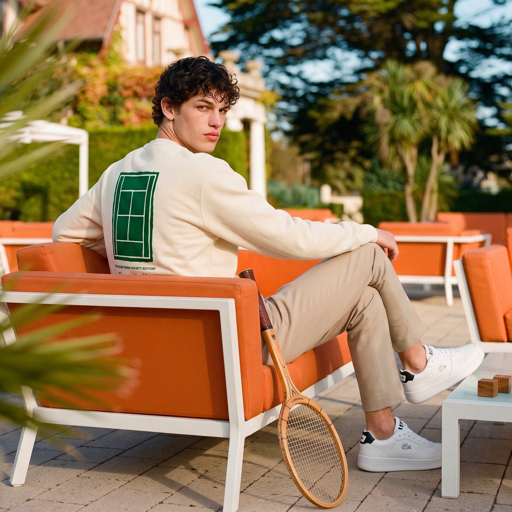Sweatshirt Tennis Homme