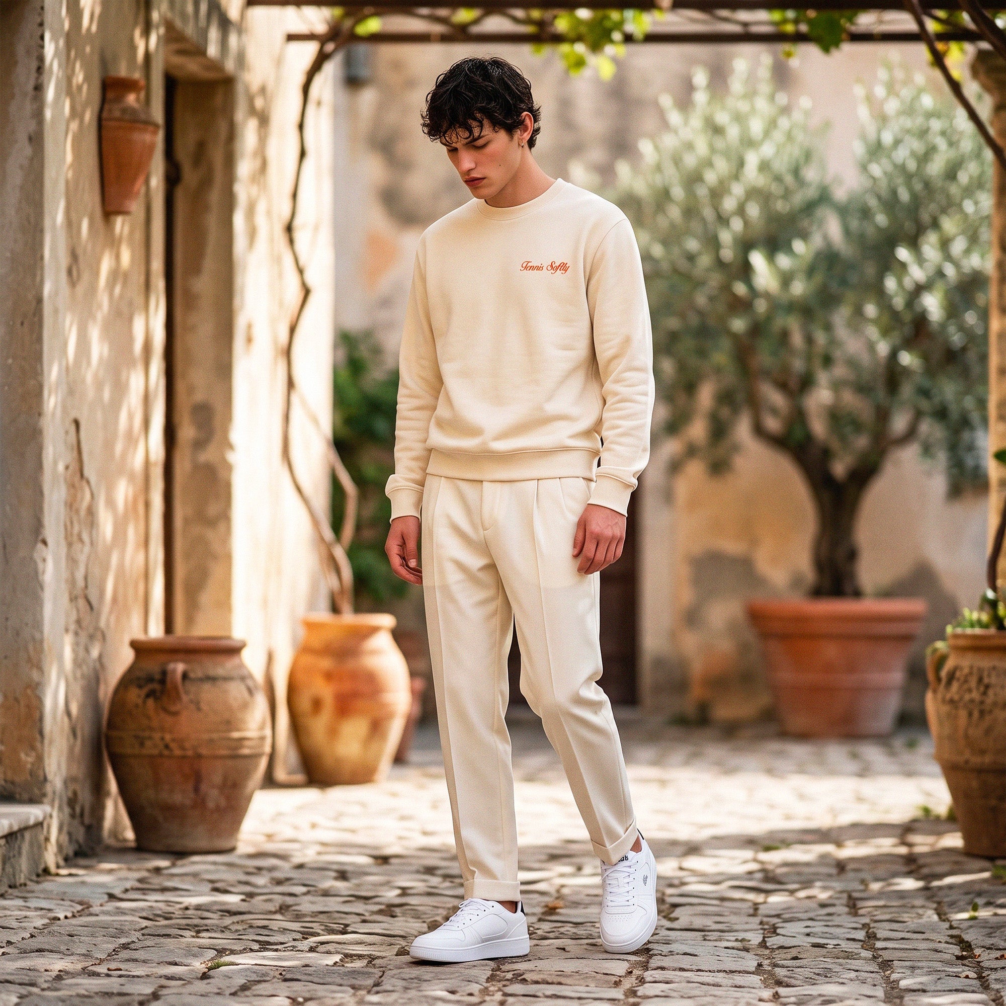 Sweatshirt Tennis Homme