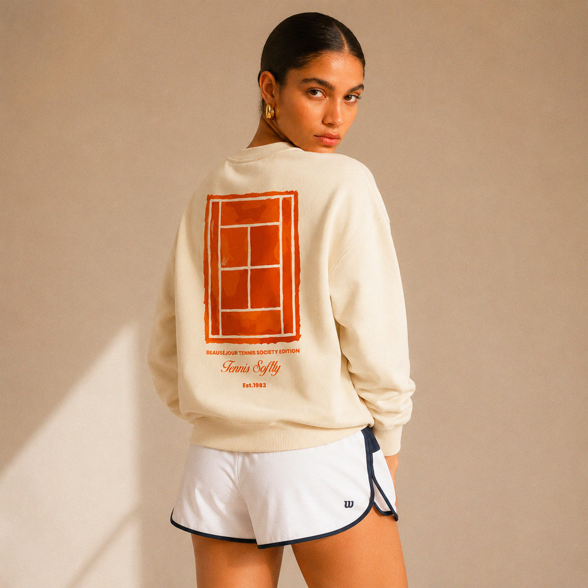 Sweatshirt Tennis Femme