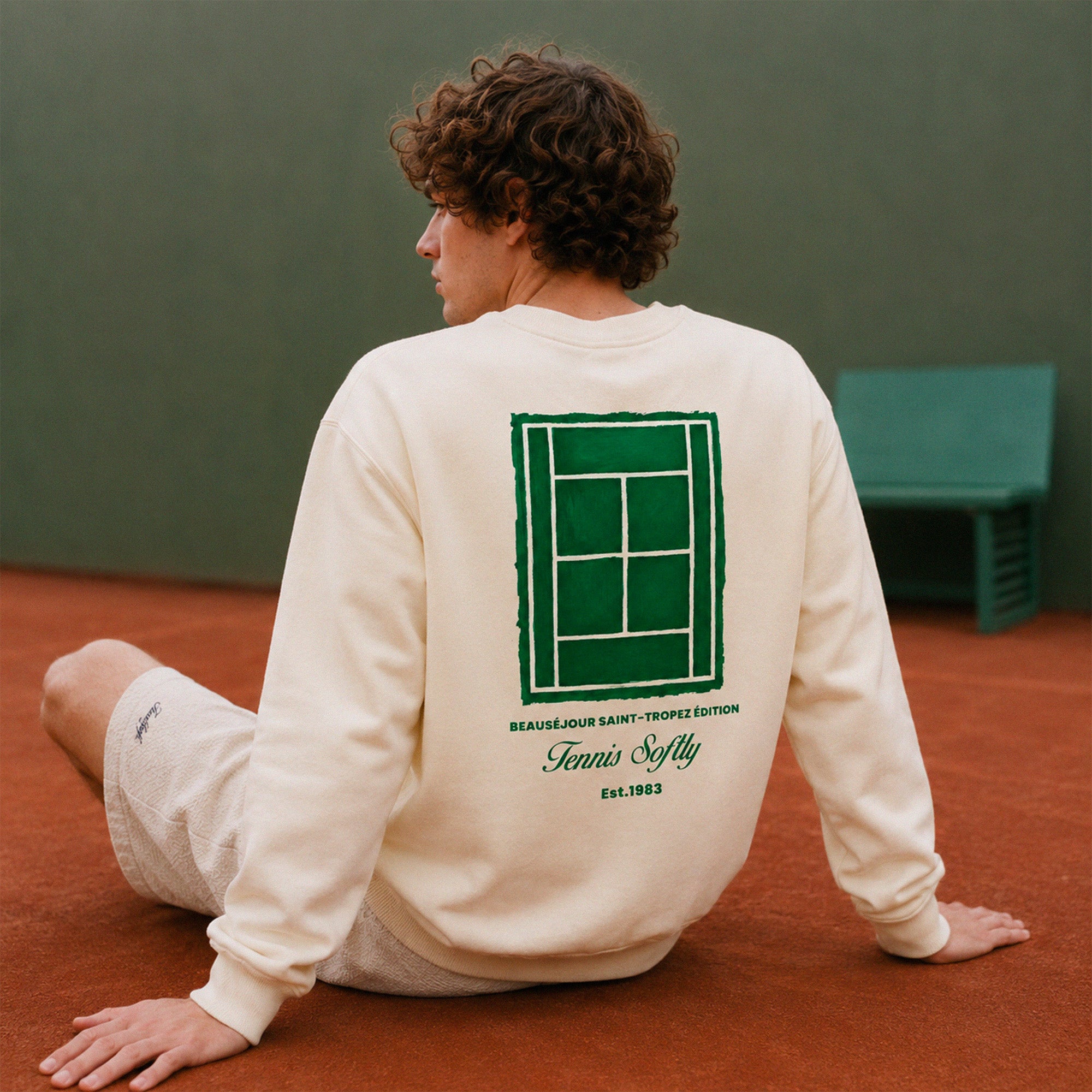 Sweatshirt Tennis Homme