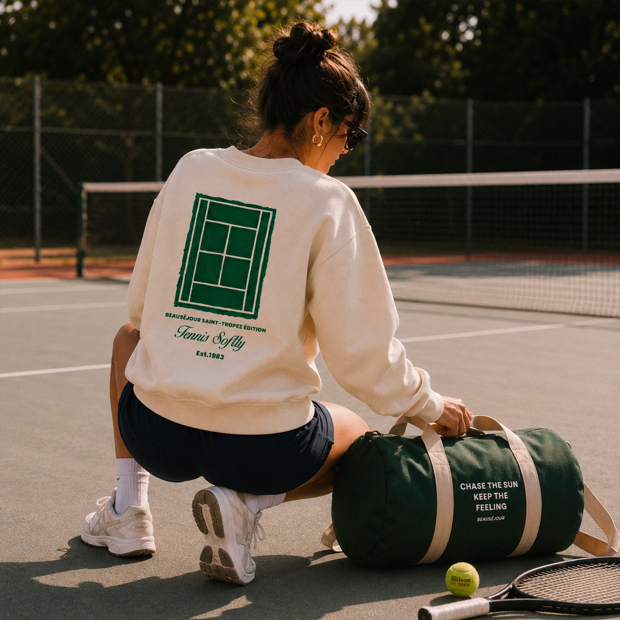 Women's Tennis Sweatshirt