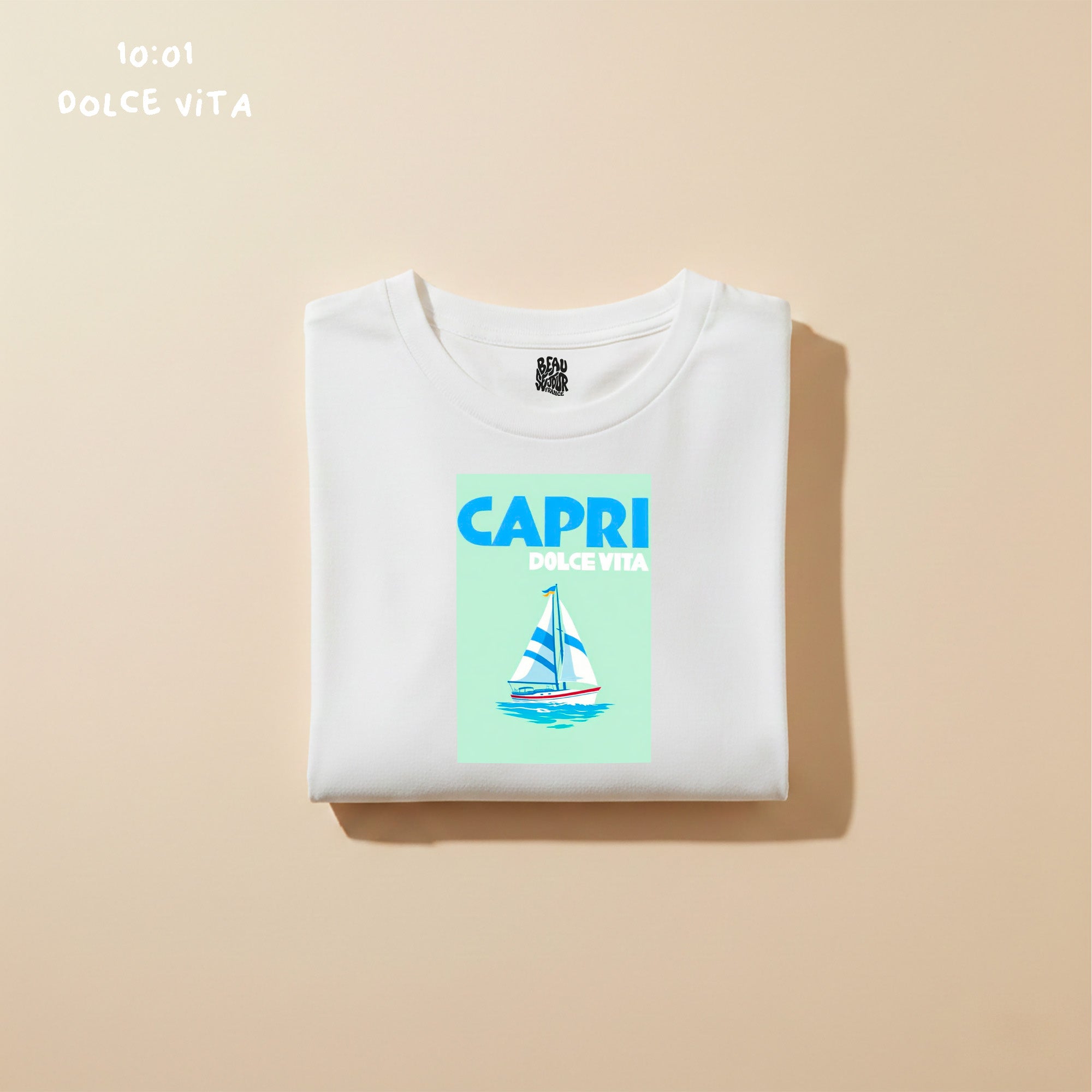 T-Shirt Capri - T-Shirt Dolce Vita - T-Shirt femme - T-Shirt été - T-Shirt léger