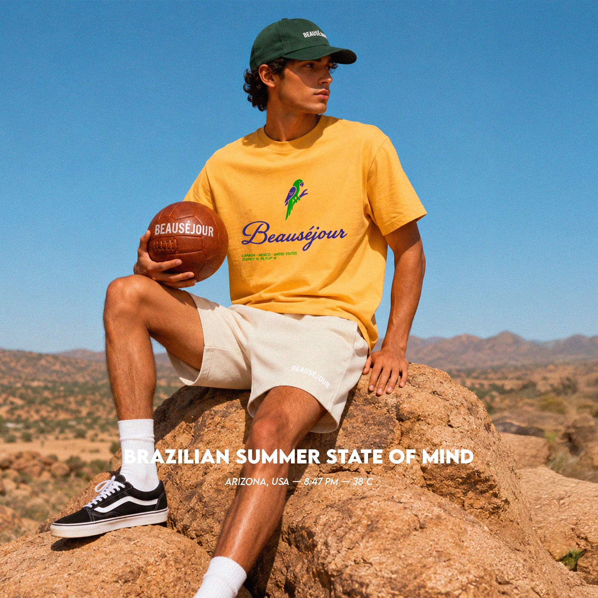 T-Shirt Brasil — Beauséjour World Cup 2026