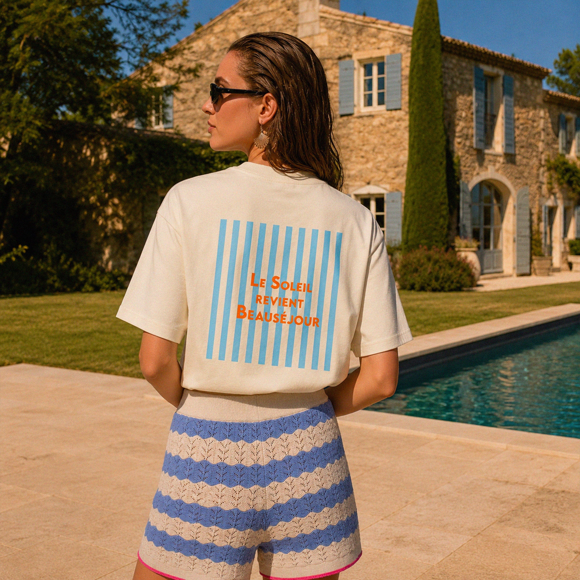 T-shirt Boxy « Le Soleil Revient »