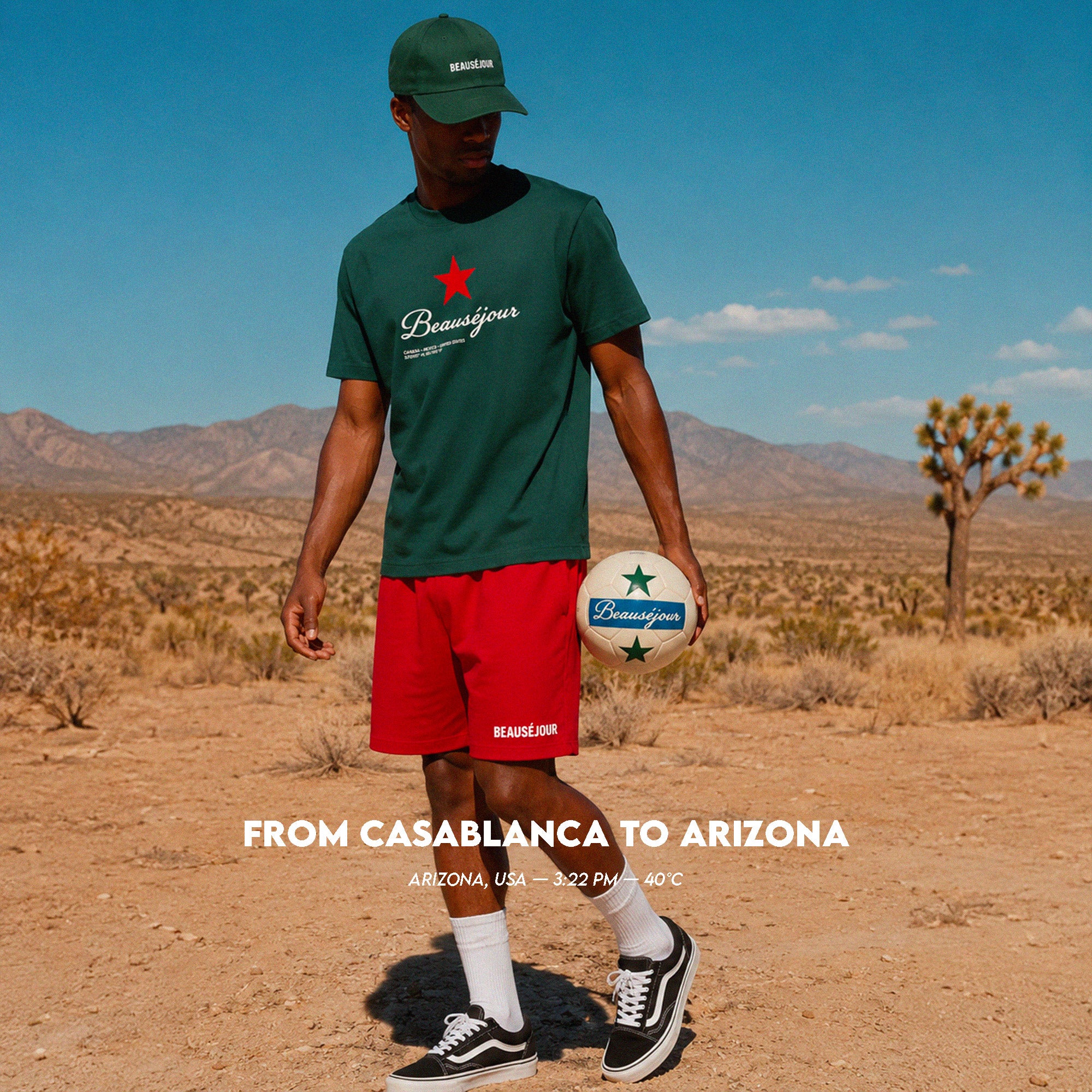 T-Shirt Morocco — Beauséjour World Cup 2026