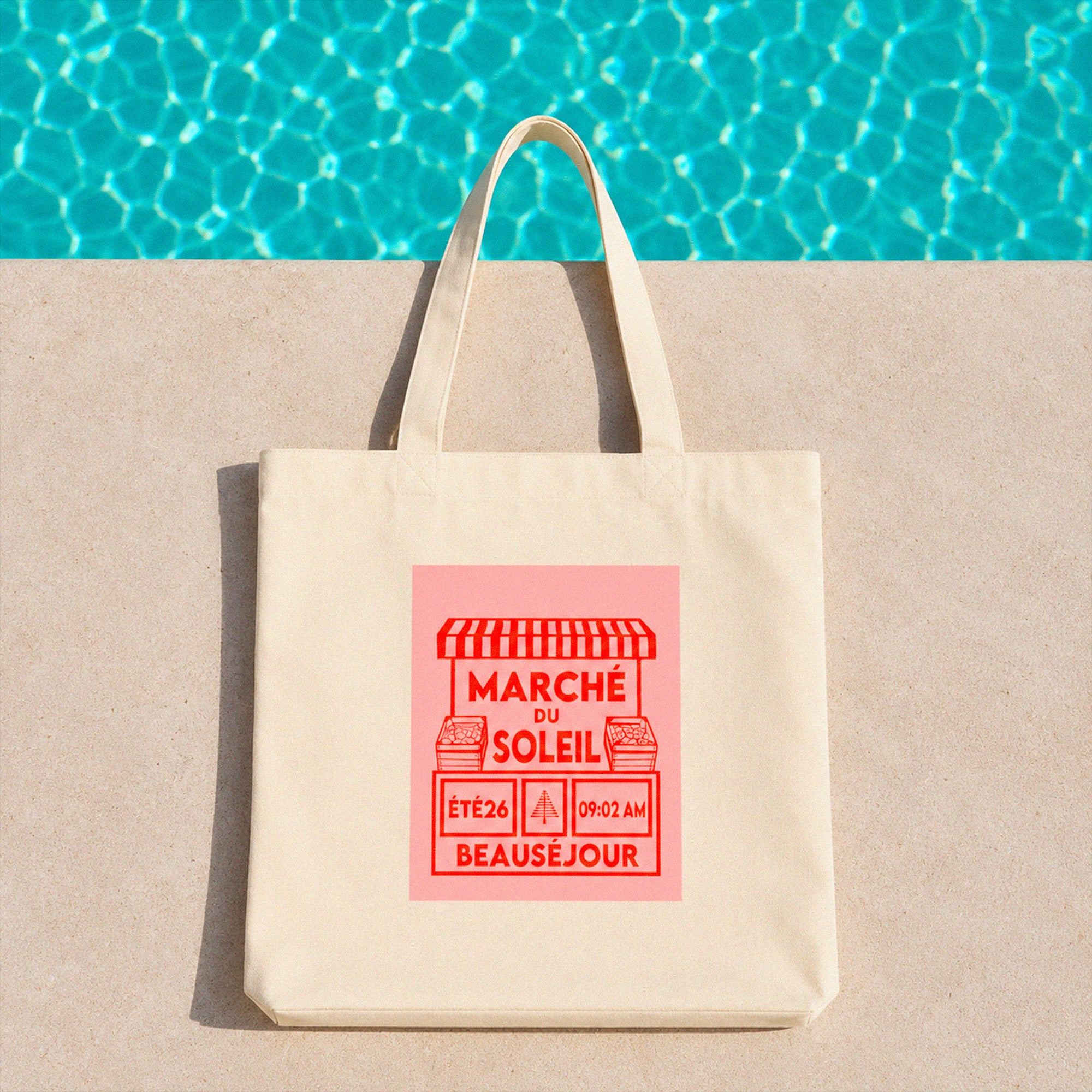 Tote Bag « Marché du Soleil »