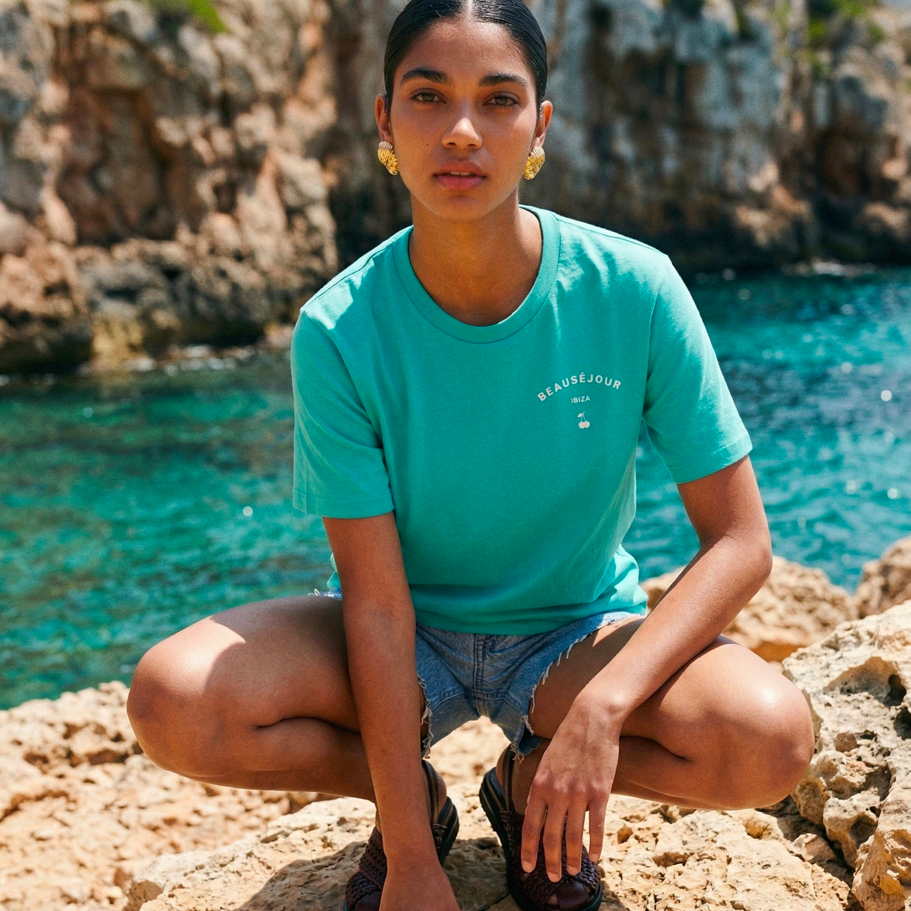 T-Shirt Ibiza Turquoise