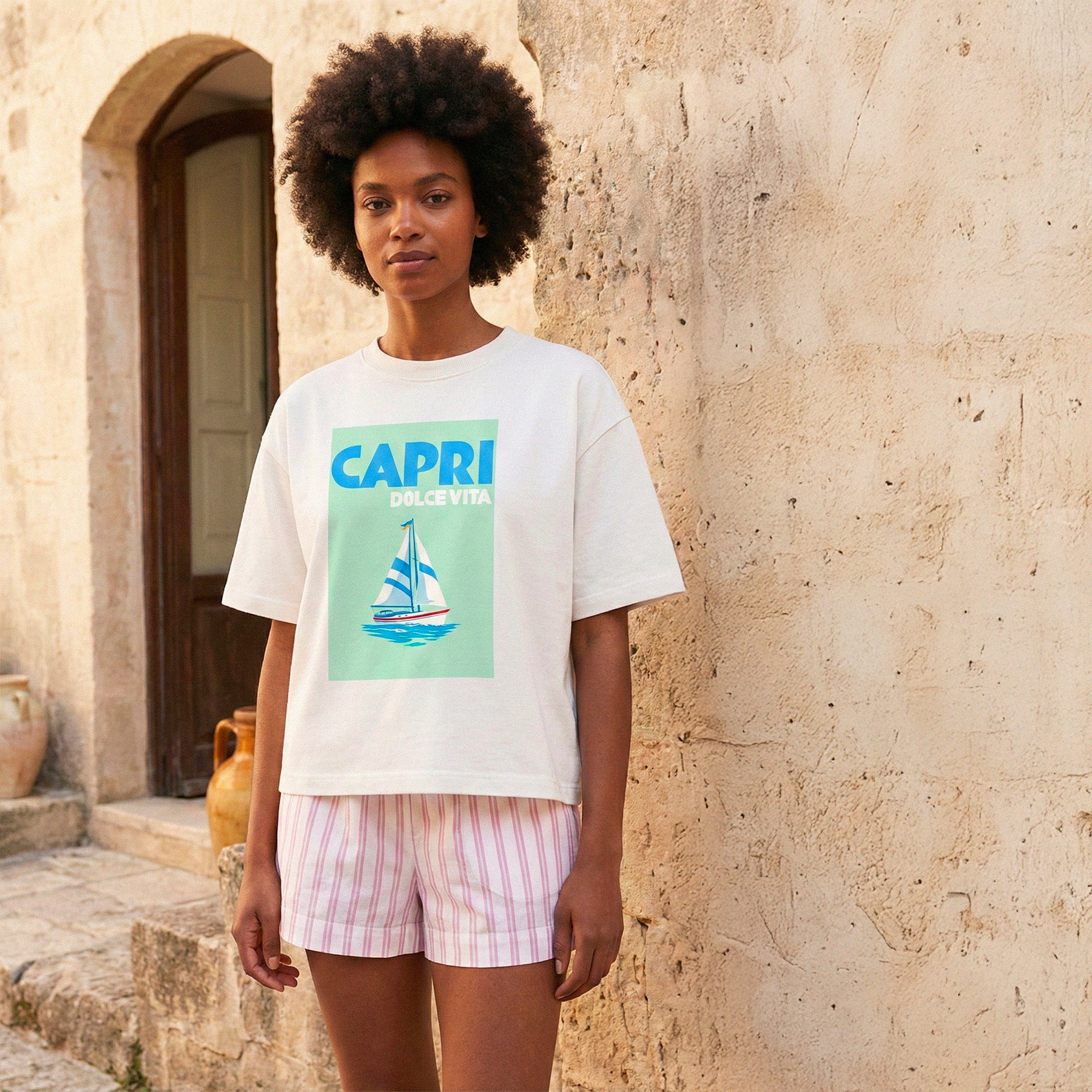 T-Shirt Épais Capri