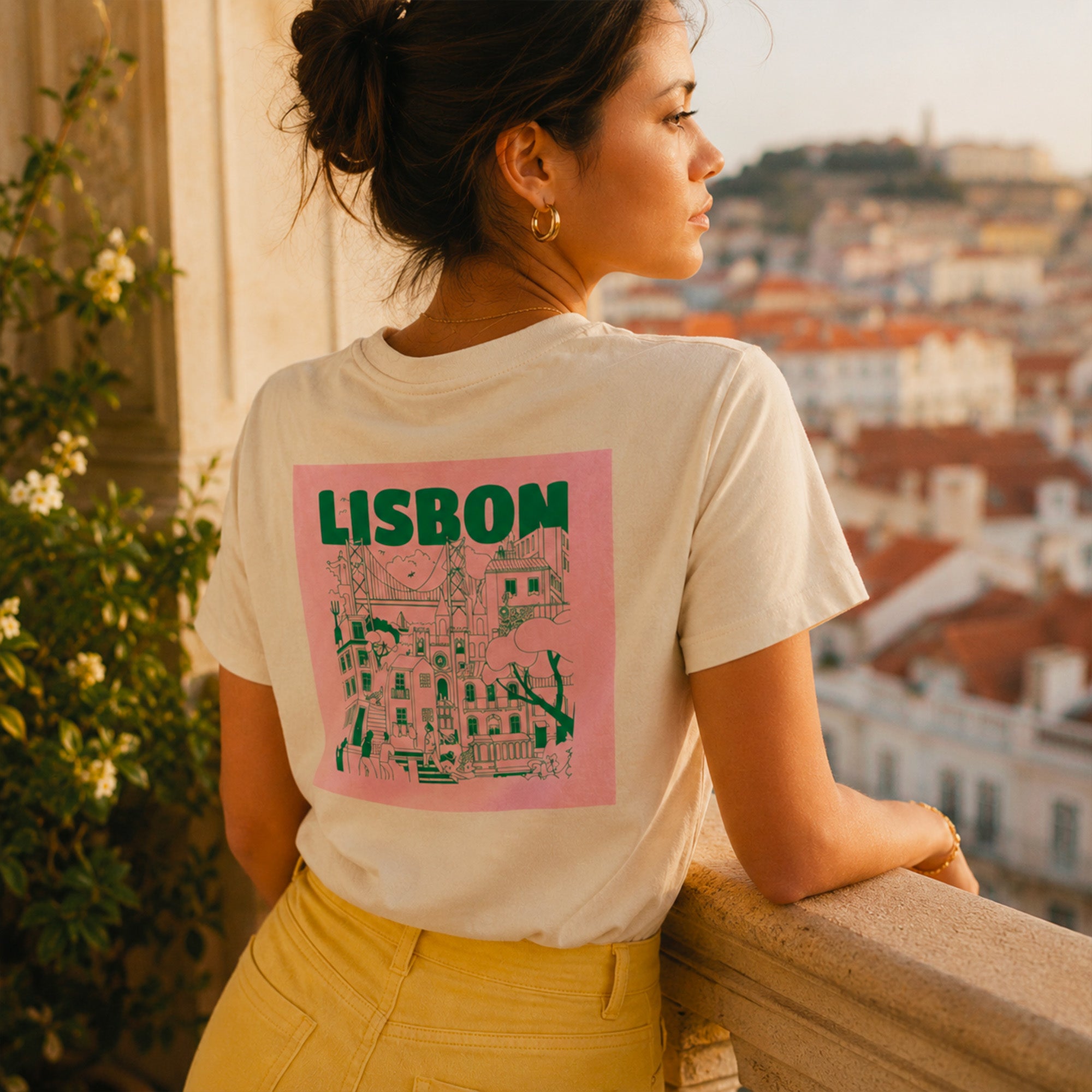Lisbon Cream T-Shirt
