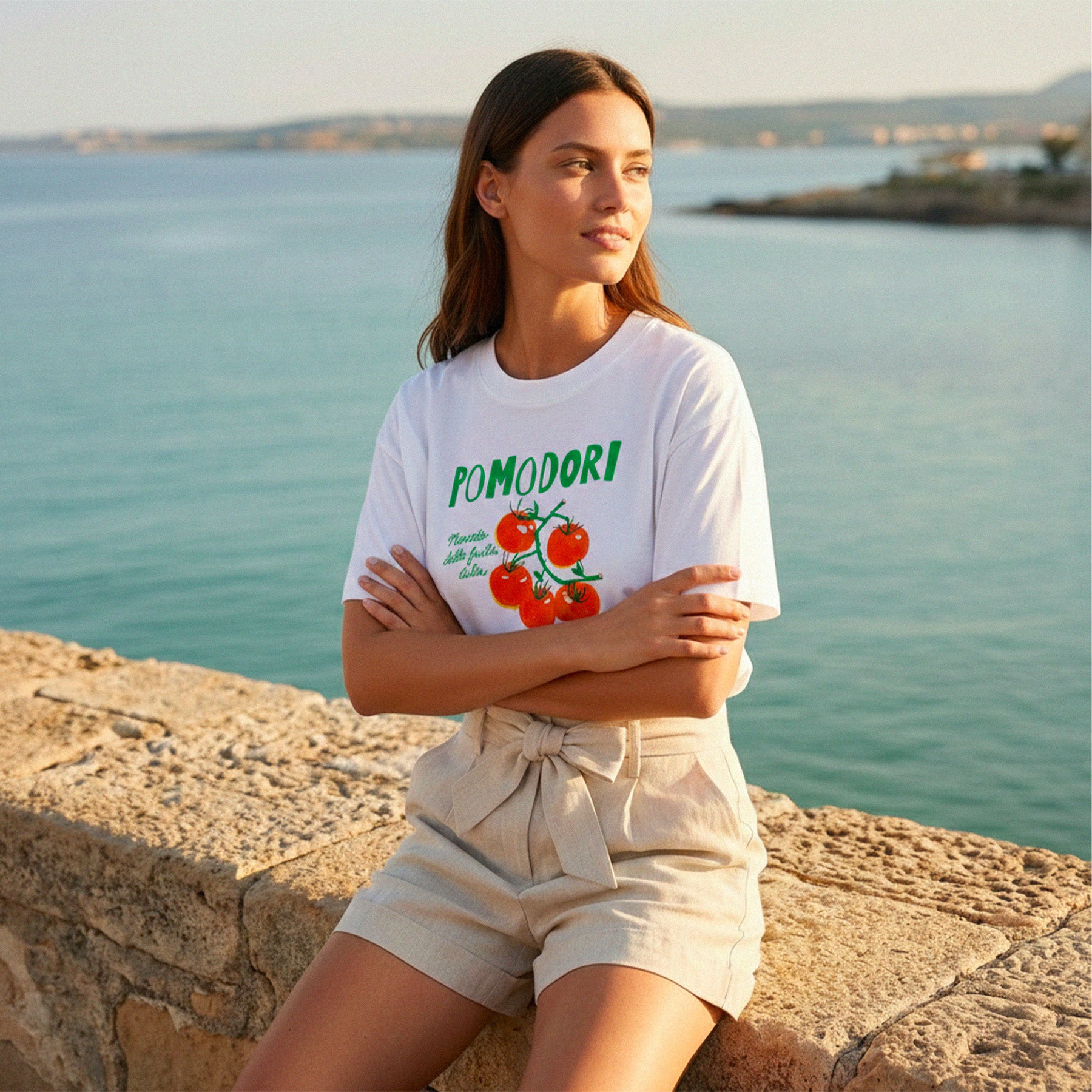 T-Shirt léger Pomodori Italiani